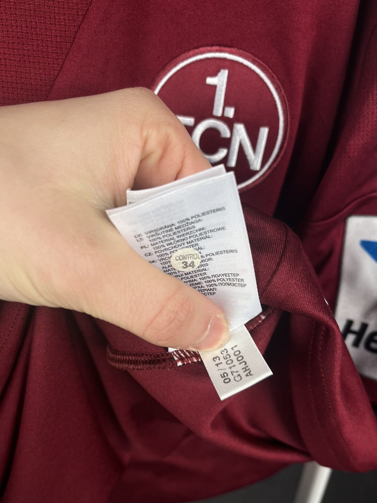Adidas FC Nurnberg 2013 2014 Germany #10 soccer jersey adidas Size US XL / EU 56 / 4 - 12 Thumbnail