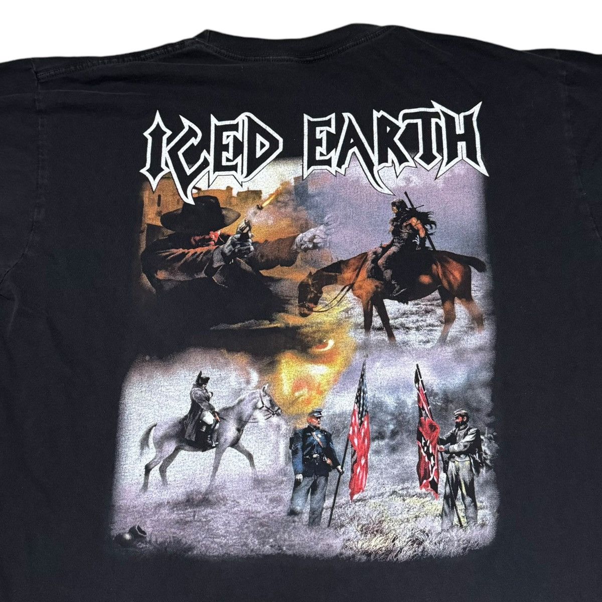 Band Tees 2004 VNTG Iced Earth The Glorious Burden Tour Shirt Adult L Size US L / EU 52-54 / 3 - 5 Thumbnail
