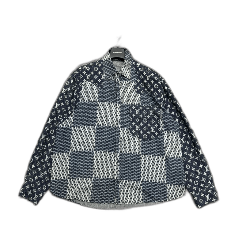 Louis Vuitton louis vuitton lv nigo checkered flannel shirt-2508 Size US M / EU 48-50 / 2 - 1 Thumbnail