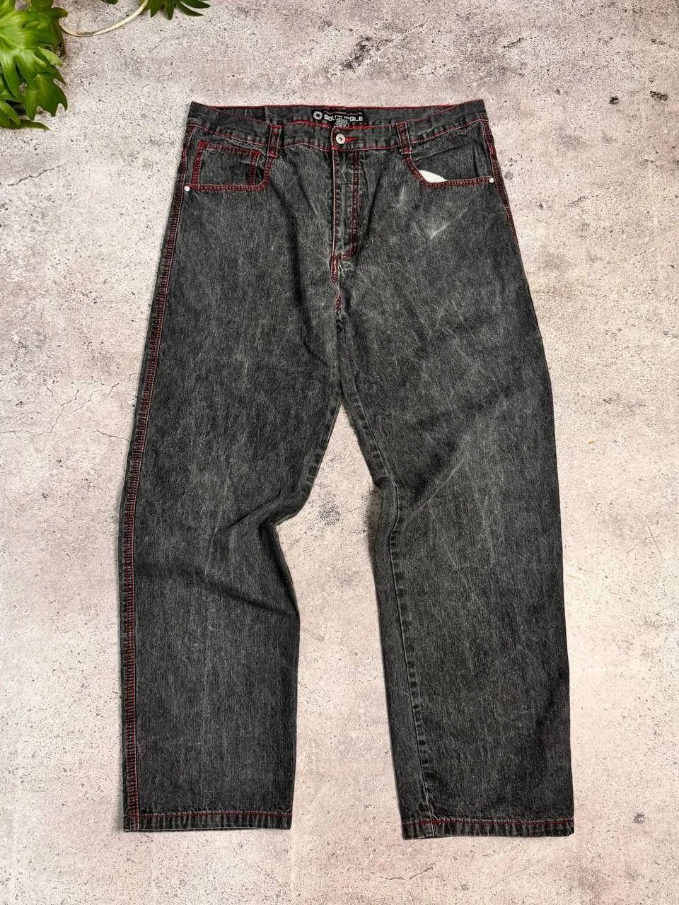 Japanese Brand × True Religion Y2K CARGO BAGGY TRUE RELIGION DISTRESSED JNCO PANTS Size US 34 / EU 50 - 2 Thumbnail