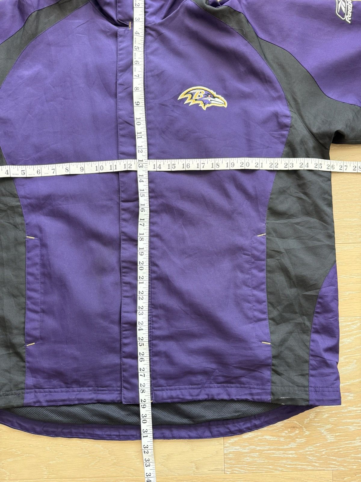 Reebok Vintage Baltimore Ravens Windbreaker Jacket Team Apparel Size US L / EU 52-54 / 3 - 4 Thumbnail