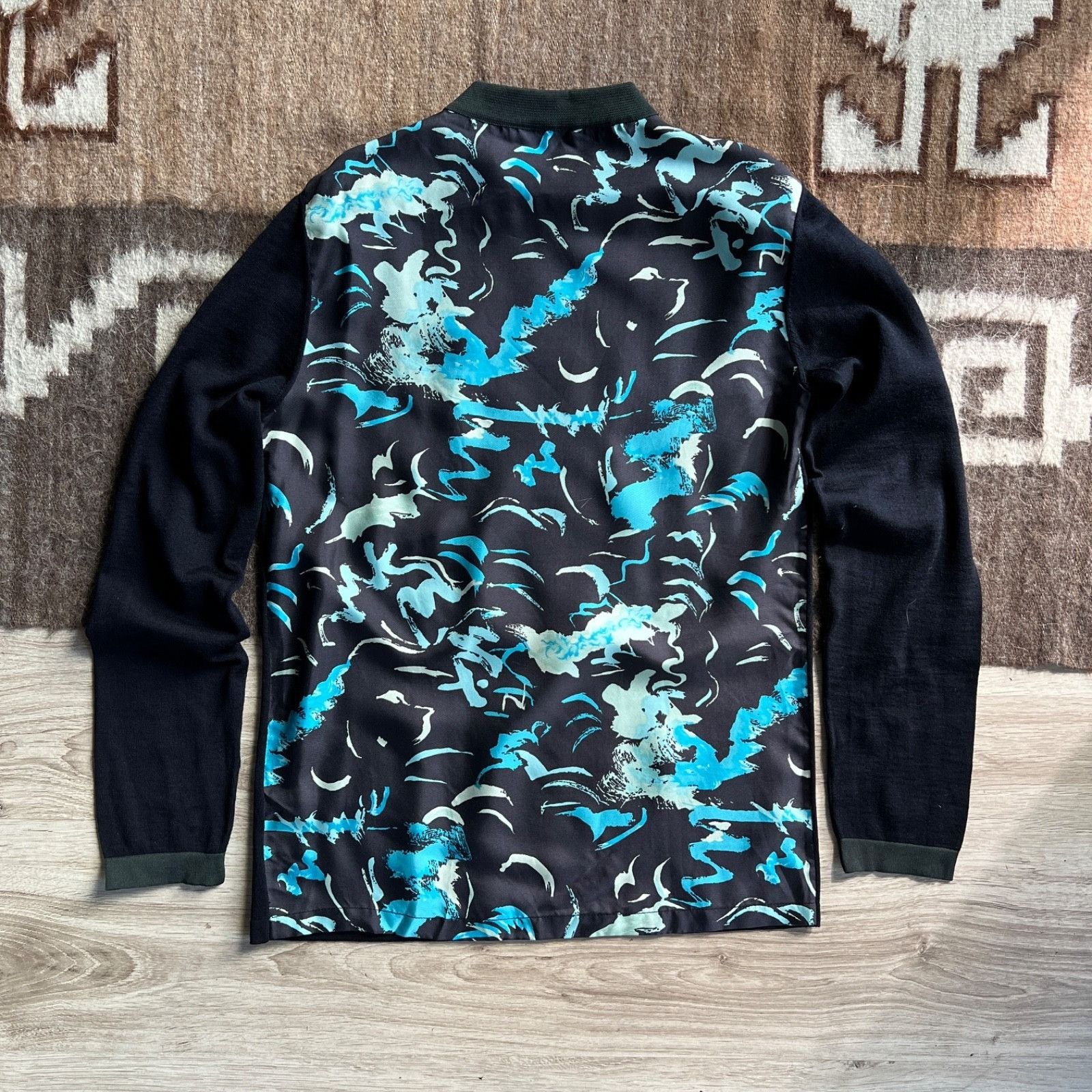 Balenciaga Balenciaga Paris Abstract Back Print Sweater 9493AC Size M / US 6-8 / IT 42-44 - 2 Thumbnail