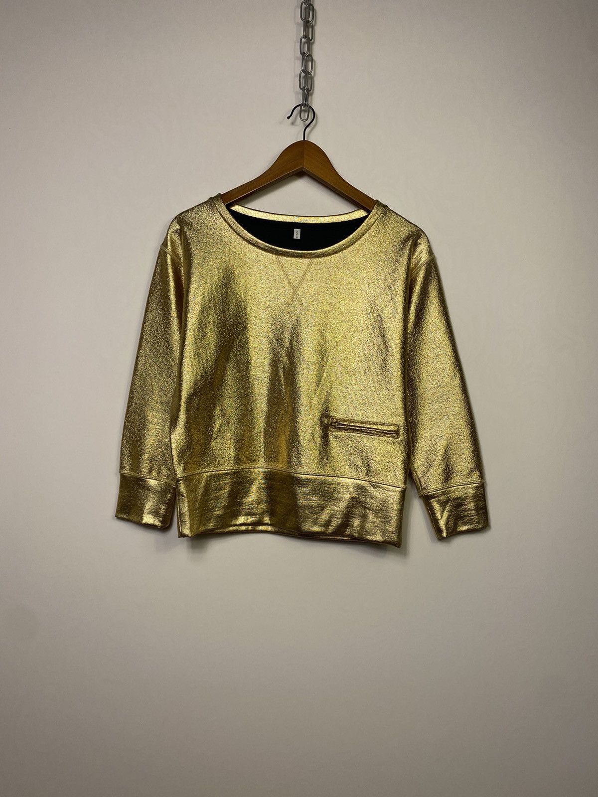 Faith Connexion 🔥🔥Faith Connexion Gold Cotton Y2k Sweatshirt Size M / US 6-8 / IT 42-44 - 1 Thumbnail