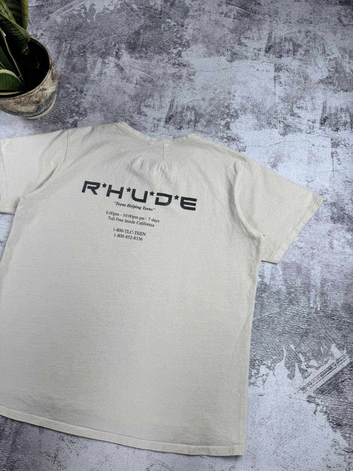 Rhude RHUDE I am Close to Giving Up Rap Hip Hop Jersey T Shirt Tee Size US M / EU 48-50 / 2 - 15 Thumbnail