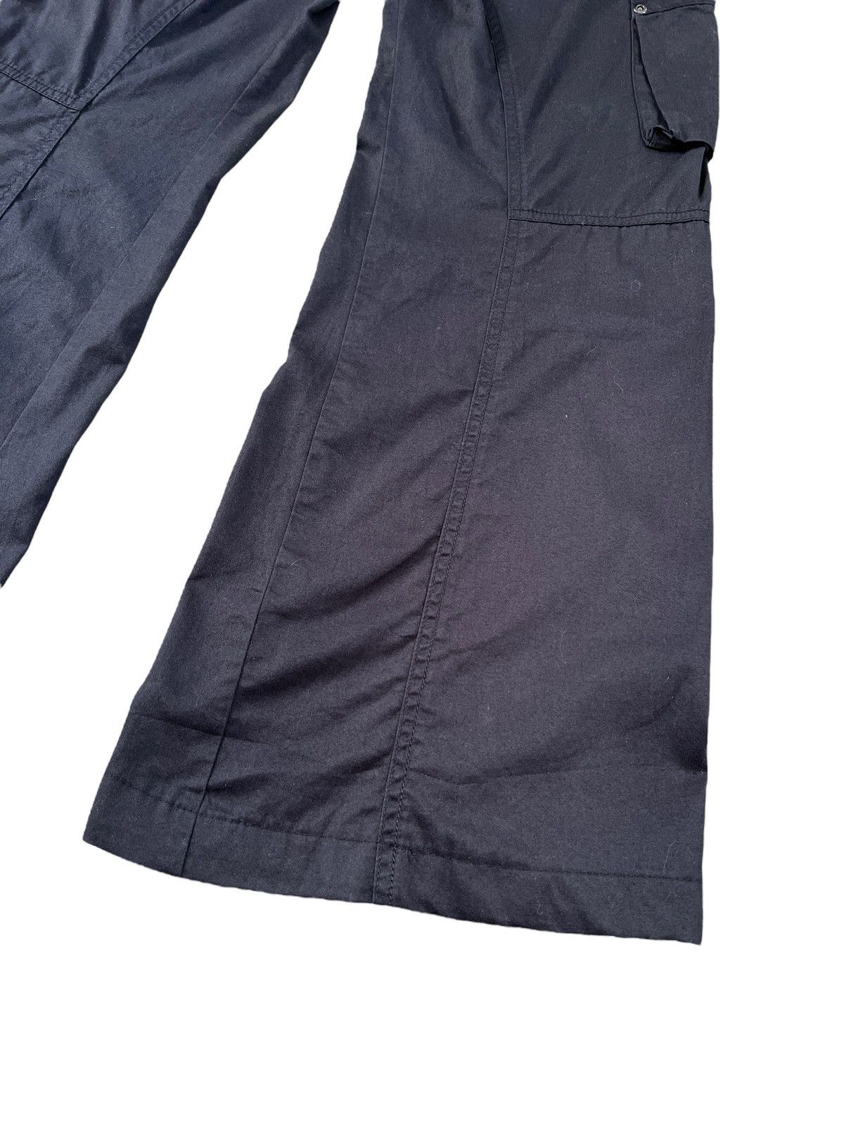 Japanese Brand Rei Firenze 🇯🇵 Flare Cargo Pants GOA Inspired Size 32" / US 10 / IT 46 - 7 Thumbnail