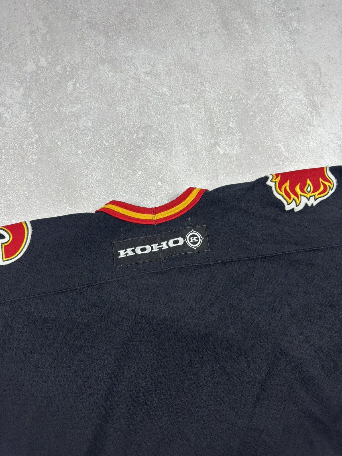 NHL Vintage 90s NHL Calgary Flames Koho Hockey Jersey Horse Logo Size US XL / EU 56 / 4 - 15 Thumbnail