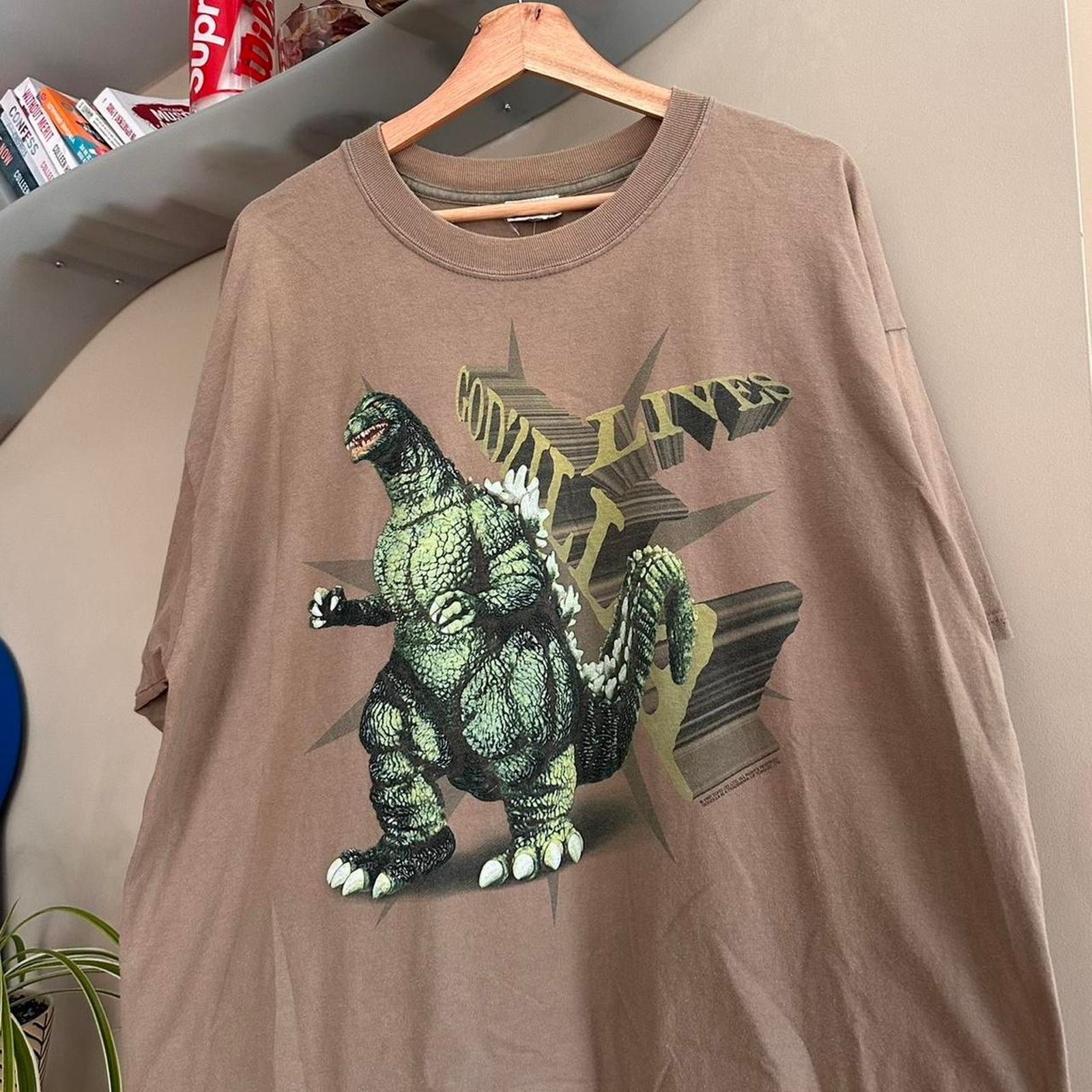 Cartoon Network × Vintage Vintage 1997 Godzilla Shirt Size US XL / EU 56 / 4 - 2 Thumbnail