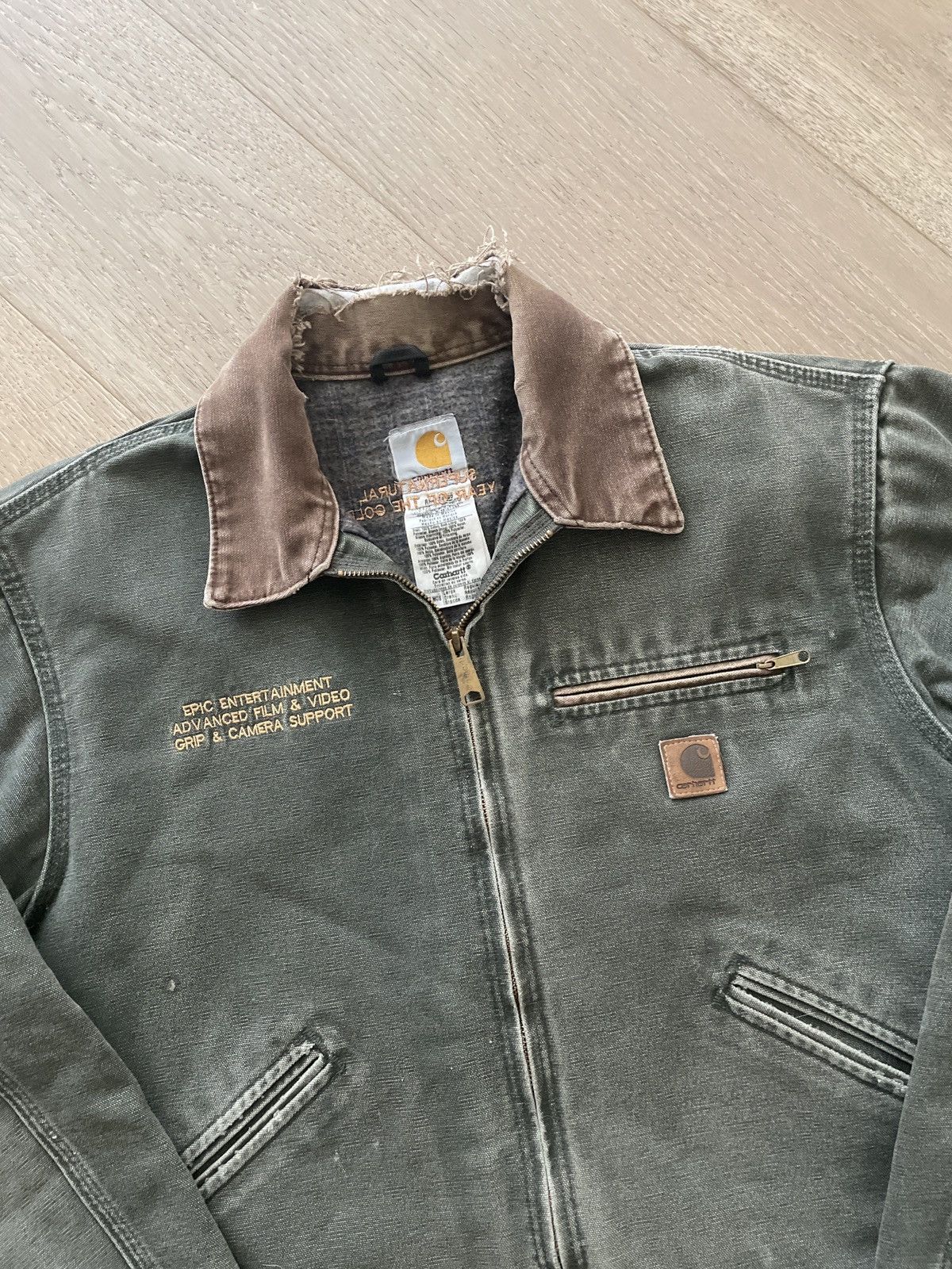 Carhartt Carhartt Faded Green Detroit Jacket J97 MOS Size US L / EU 52-54 / 3 - 2 Thumbnail