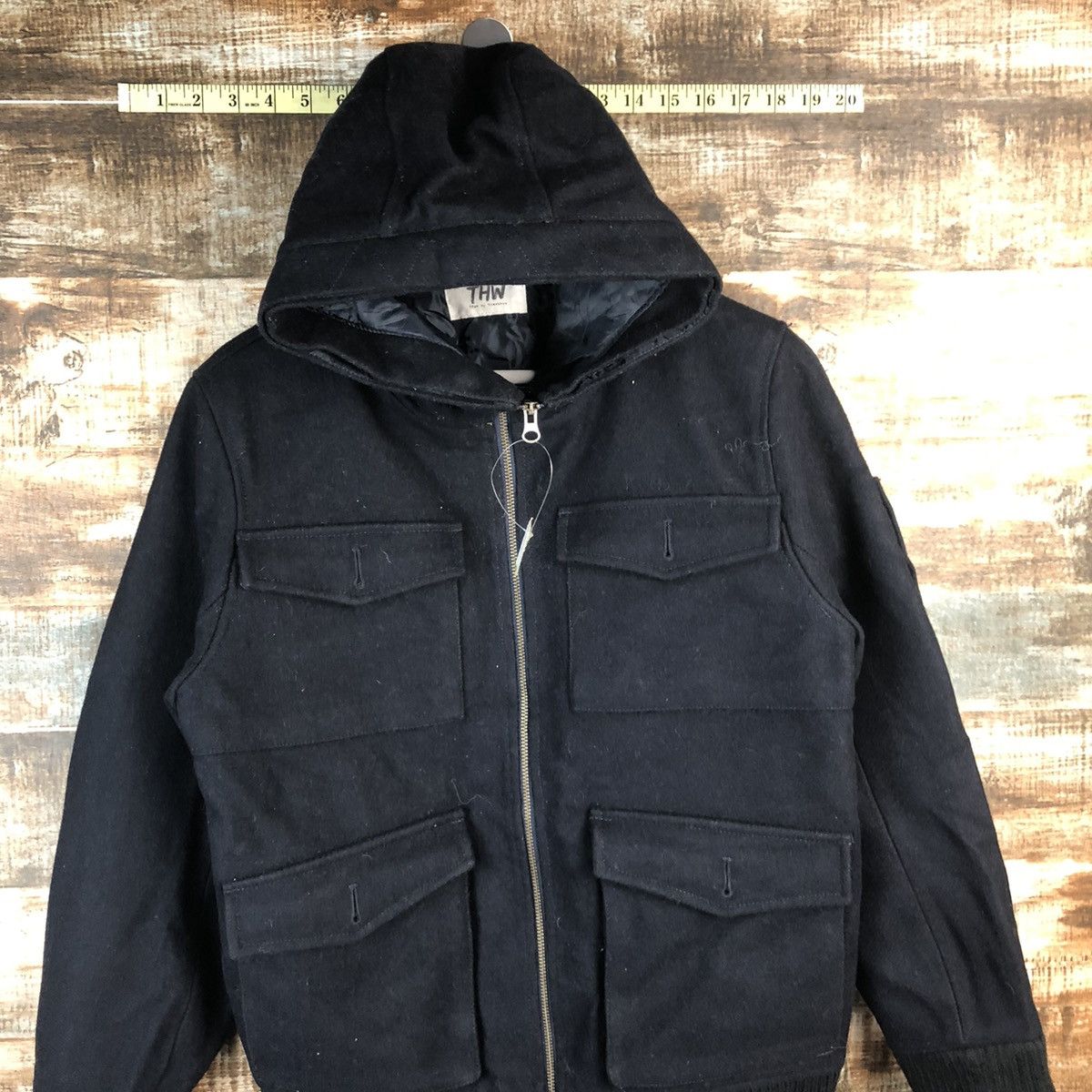 Japanese Brand THW Thaw By Thrashbox Bombers multipocket Jacket #A1304 Size US S / EU 44-46 / 1 - 5 Thumbnail