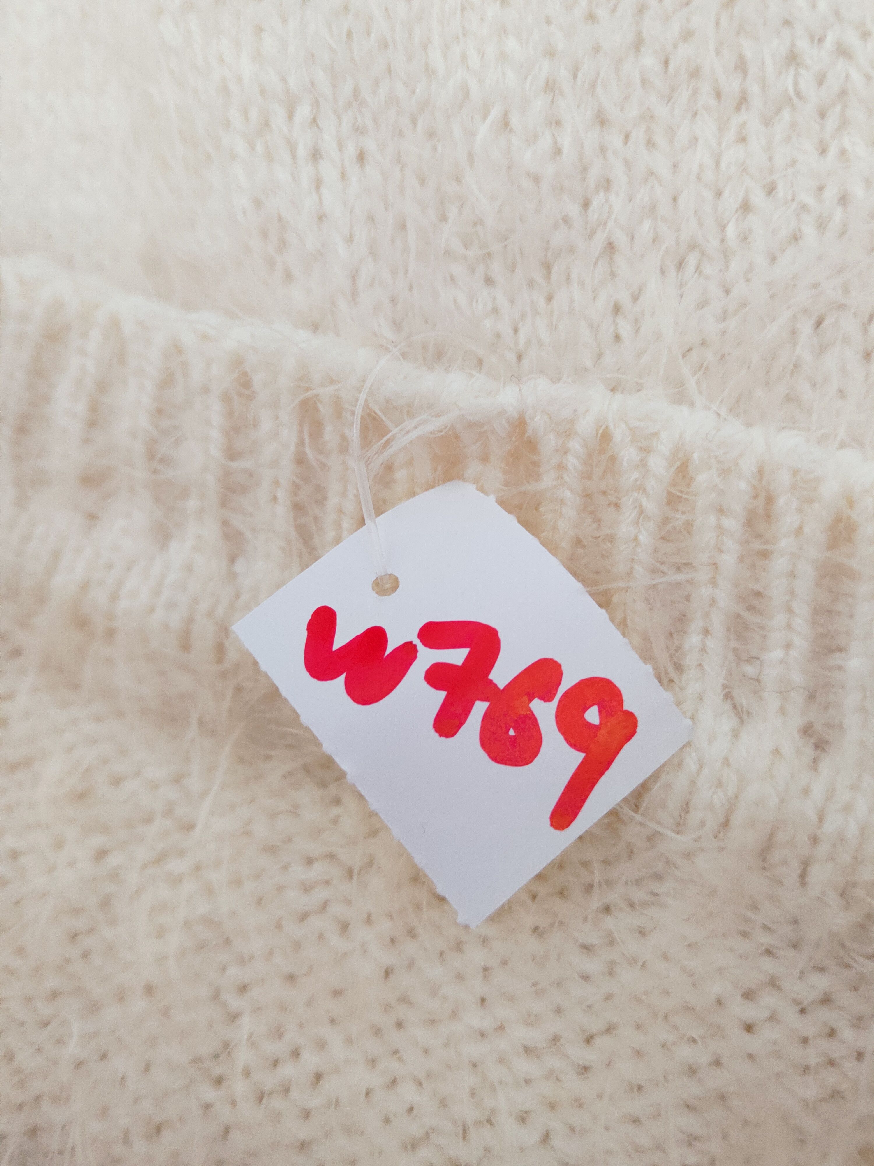 Japanese Brand Japanese Brand Ivory Shag Shaggy Fur Mohair Knitwear #W769 Size S / US 4 / IT 40 - 11 Thumbnail
