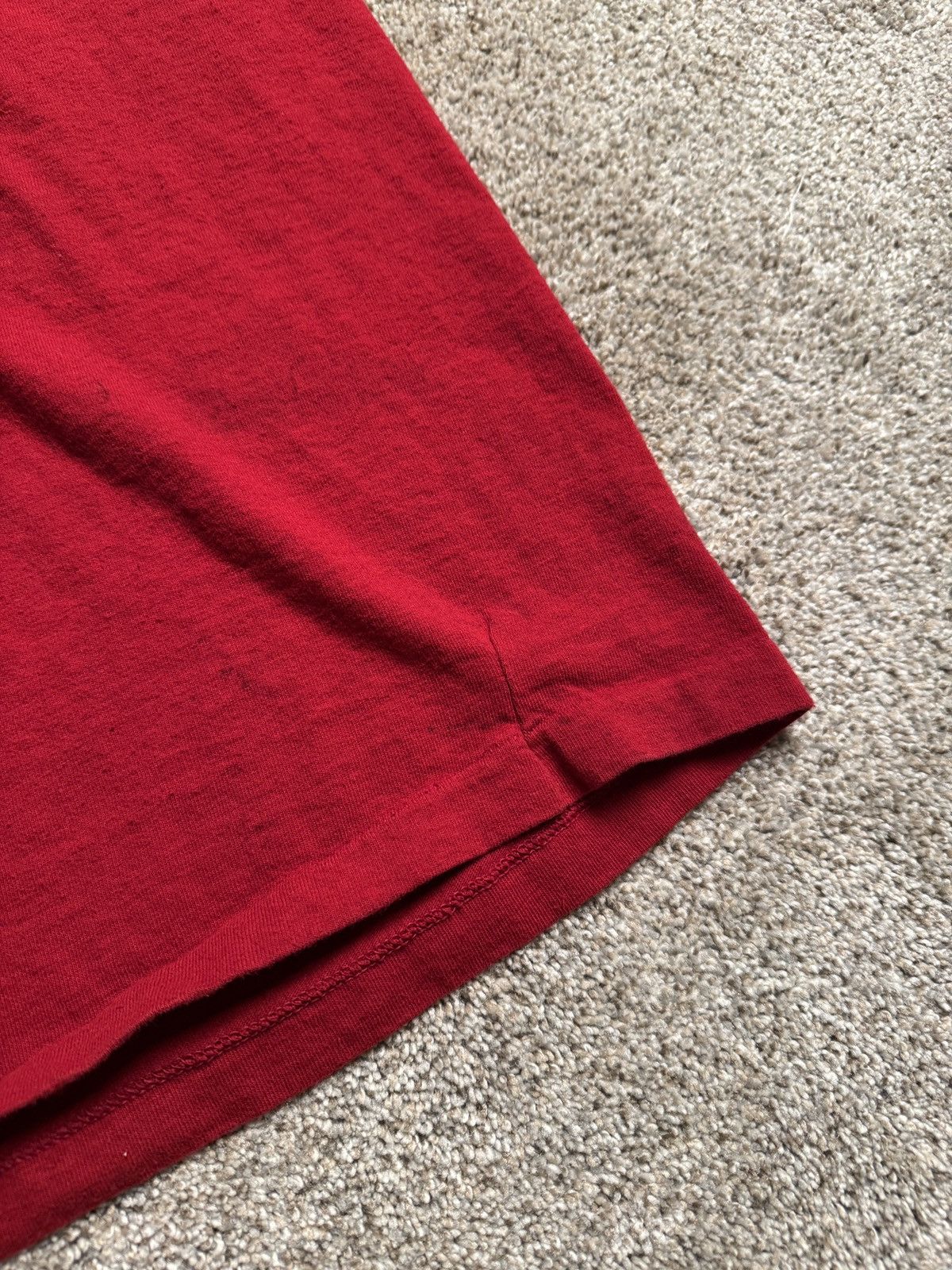Delta RED VINTAGE DELTA PRO WEIGHT MADE IN USA GRAPHIC TEE Size US L / EU 52-54 / 3 - 4 Thumbnail