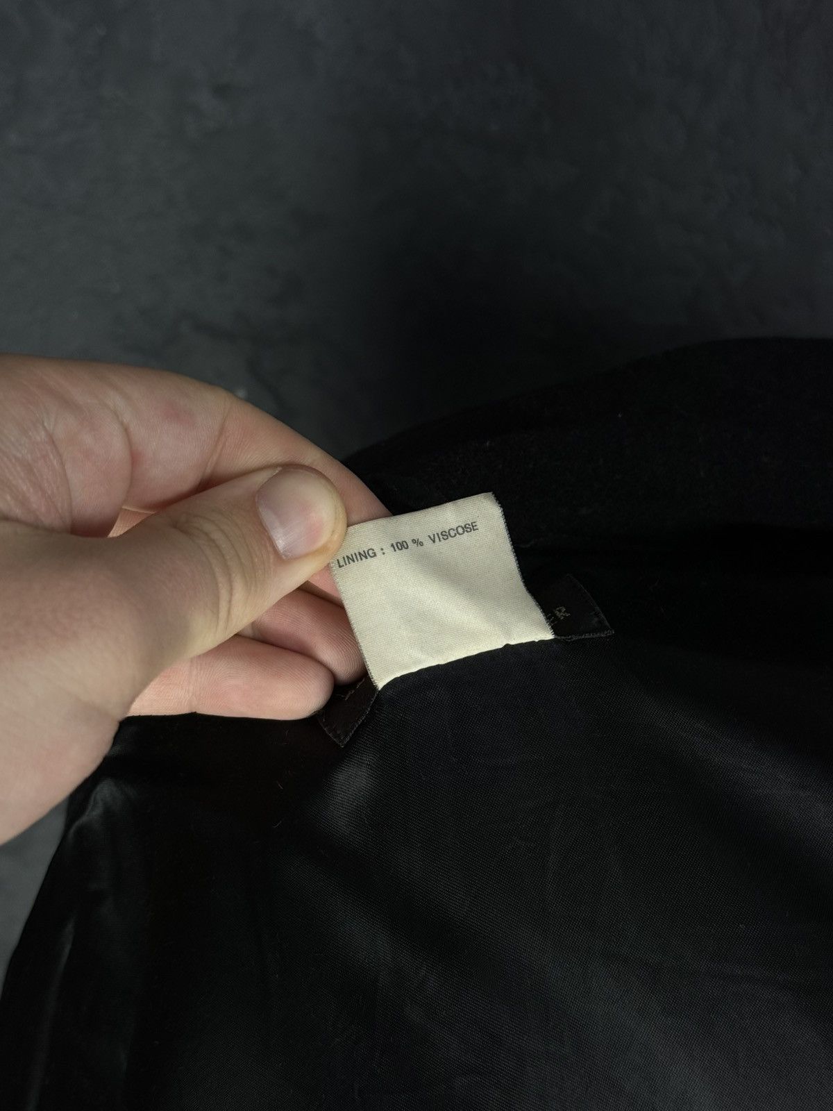 Ann Demeulemeester Ann Demeulemeester Black 100% Wool Oversized Coat Cardigan Size XS / US 0-2 / IT 36-38 - 13 Thumbnail