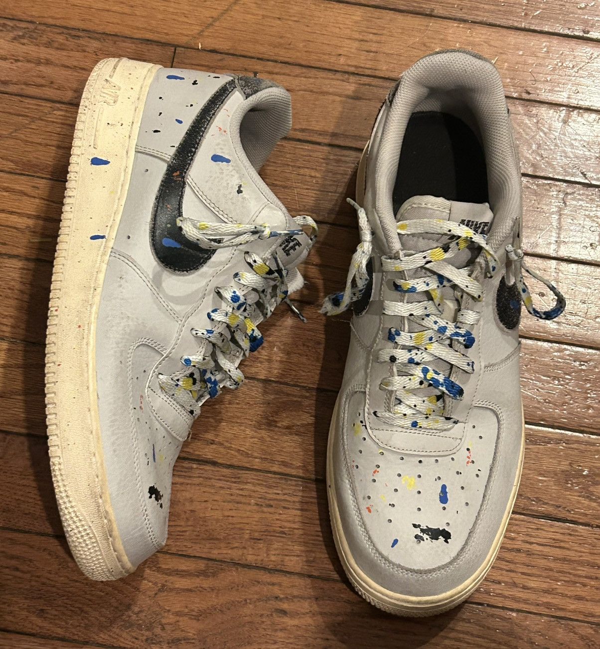 Nike Nike Air Force 1 Low Paint Splatter Size US 13 / EU 46 - 2 Thumbnail