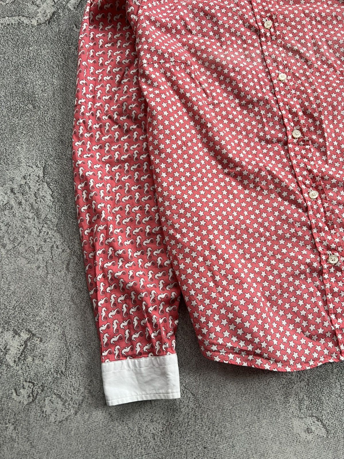 Etro Etro Pink Printed Button Shirt Long Sleeve Shirt Top Size 42 Size M / US 6-8 / IT 42-44 - 3 Thumbnail