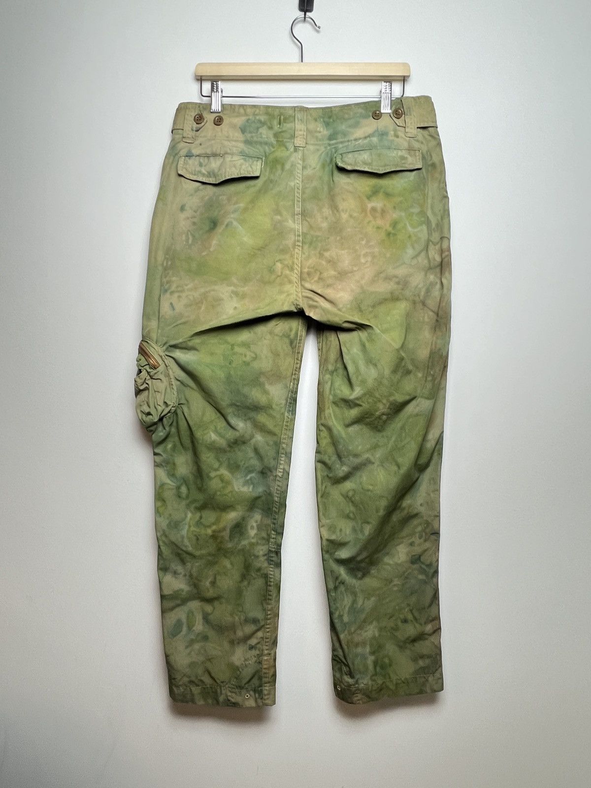 Polo Ralph Lauren ralph lauren tie dye cargo camo multipocket army pants Size US 34 / EU 50 - 2 Thumbnail