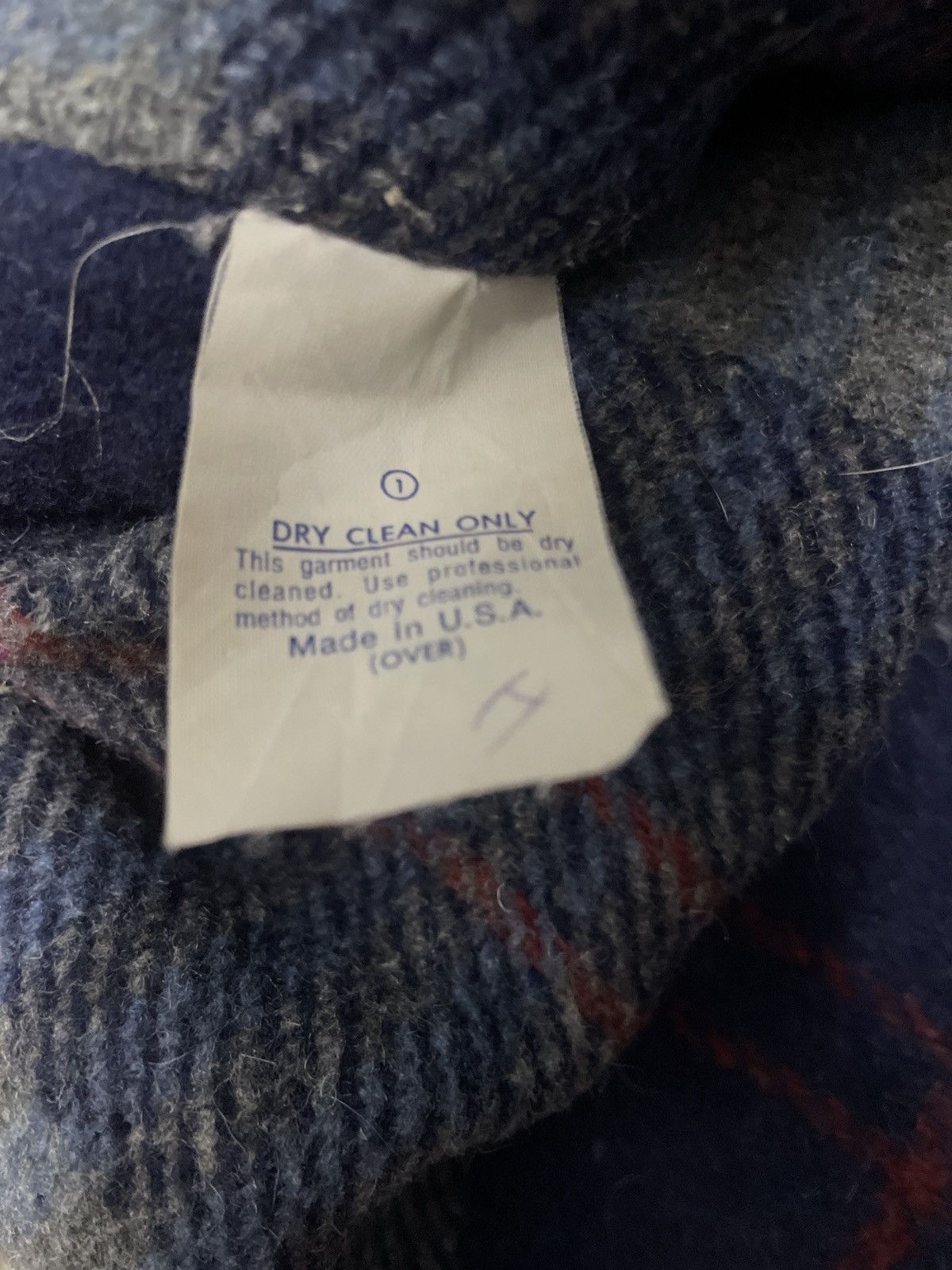 Vintage 90s Cal Craft Flannel Lined Chore Choat Size US S / EU 44-46 / 1 - 10 Thumbnail