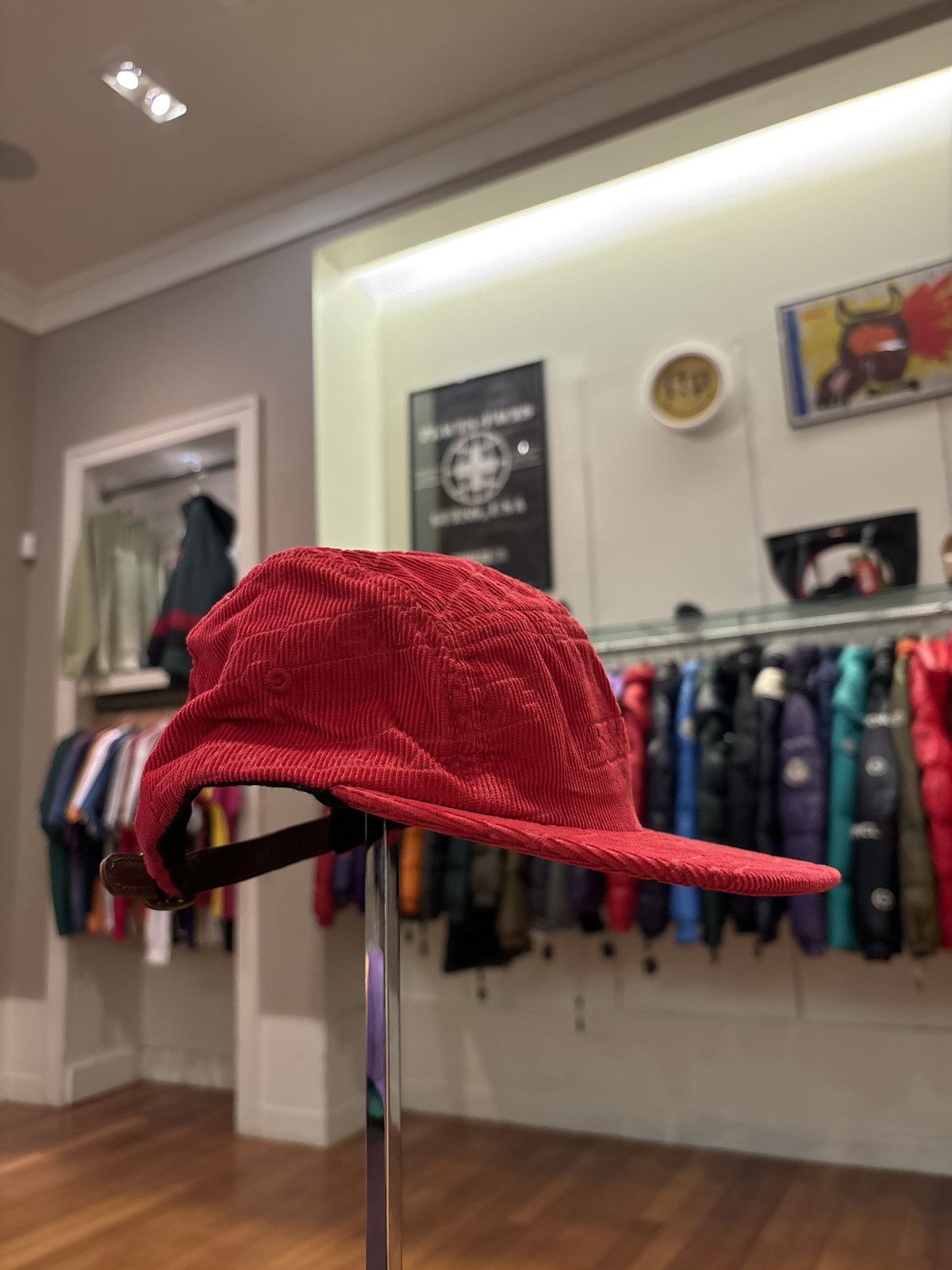 Supreme Supreme Debossed Corduroy Camp Cap Size ONE SIZE - 3 Thumbnail