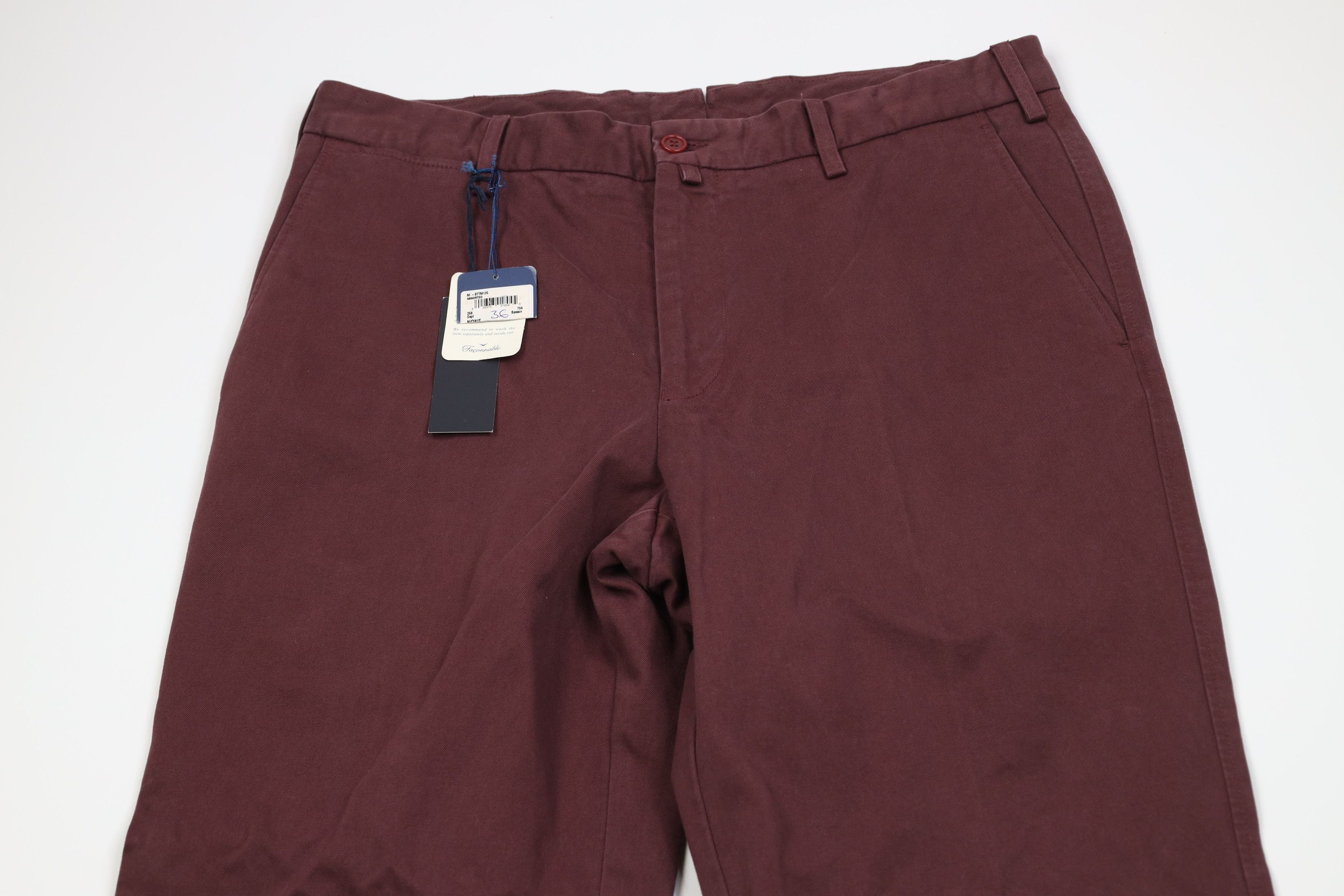 Faconnable Deadstock Faconnable Fit Heavyweight Chino Pants Trousers Size US 36 / EU 52 - 2 Thumbnail