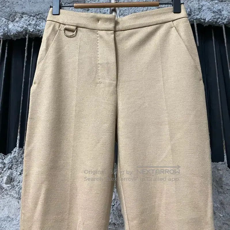 Max Mara MaxMara Casual Khaki Wool Trousers for Women . Size 28" / US 6 / IT 42 - 3 Thumbnail