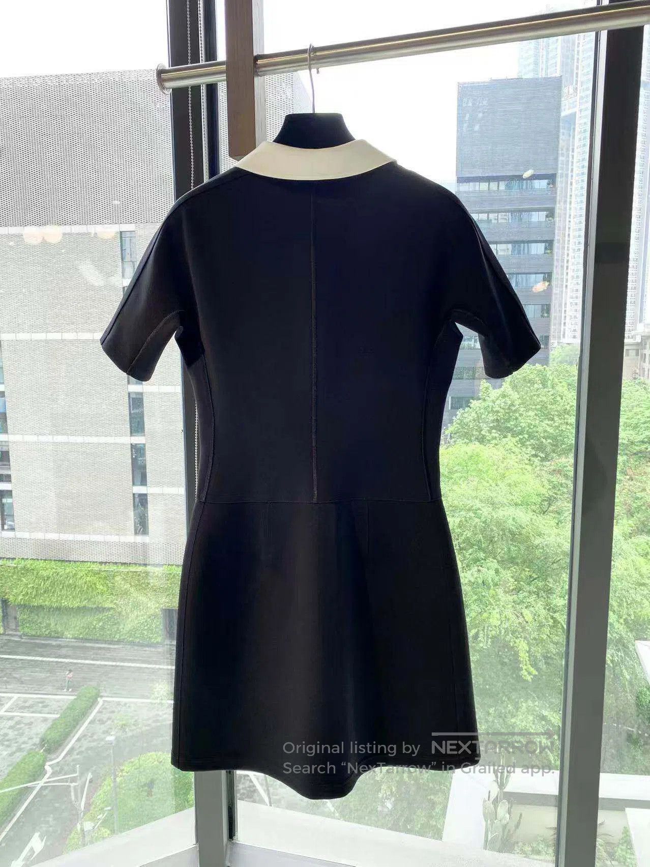 Louis Vuitton Louis Vuitton Doll collar black dress| Size XXS / US 00 / IT 34 - 3 Thumbnail