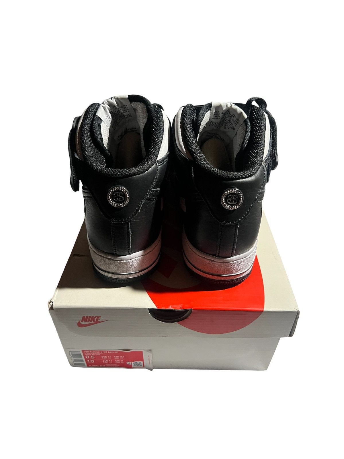 Nike × Stussy Nike x Stussy AF1 Mid Size US 8.5 / EU 41-42 - 4 Thumbnail