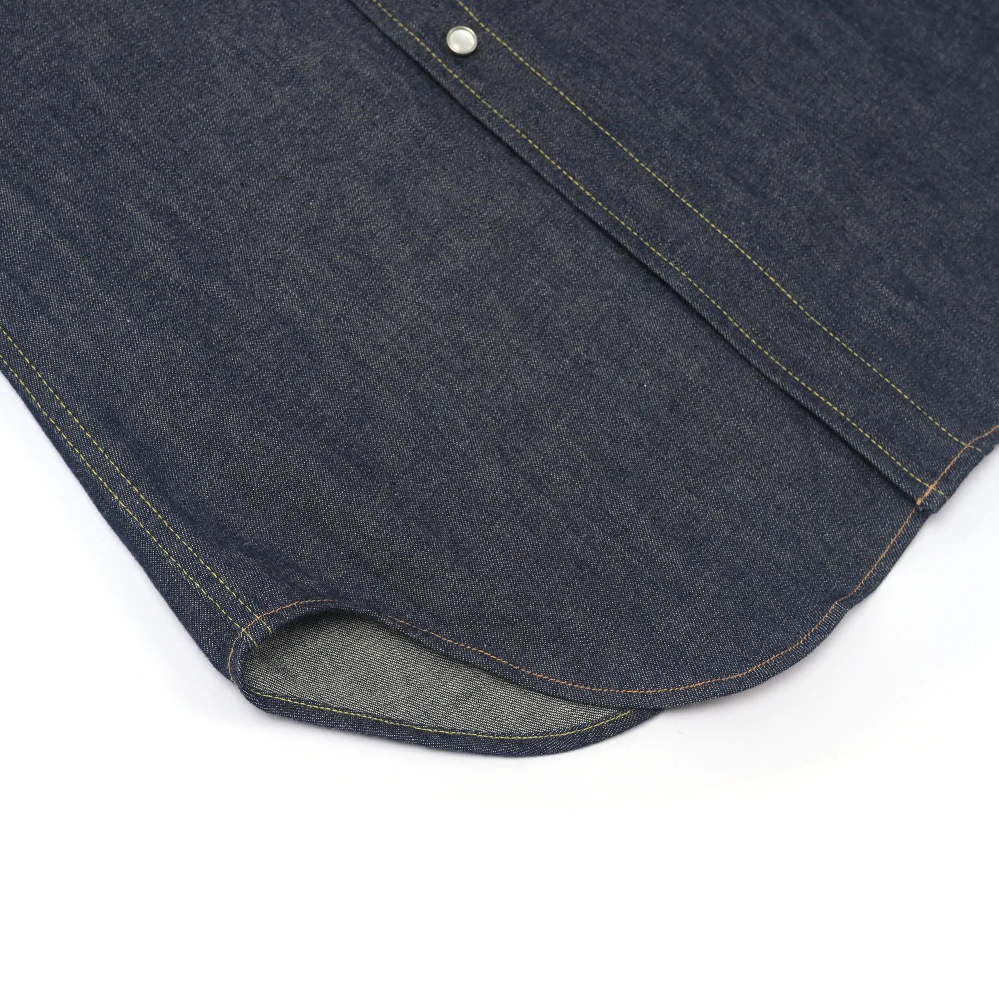Bryceland's Westerner Denim Shirt (34) in Blue, Men's (Size Xs) — image 6 of 6