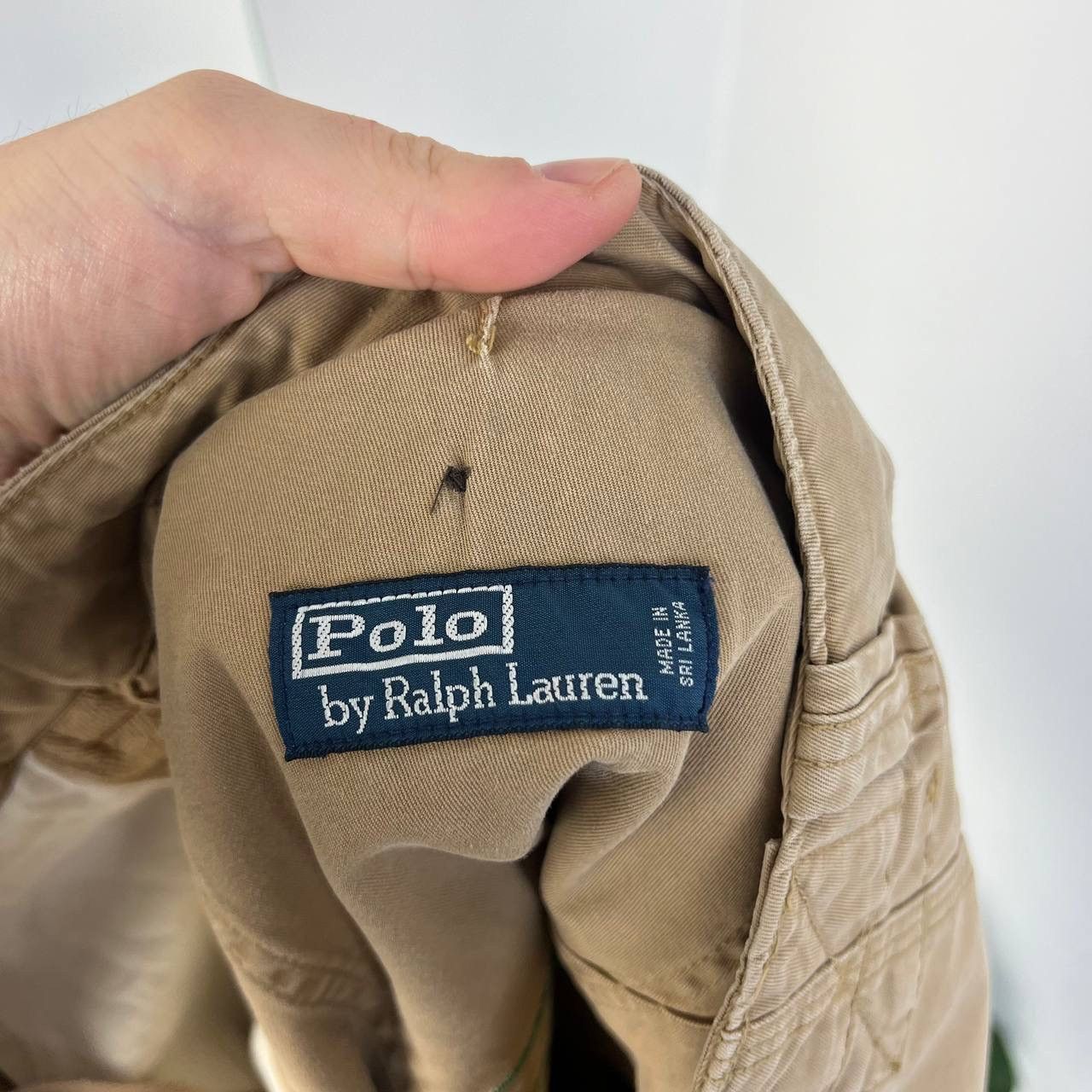 Vintage Vintage Y2K Polo Ralph Lauren Big Logo Chino Shorts Size US 42 / EU 58 - 7 Thumbnail