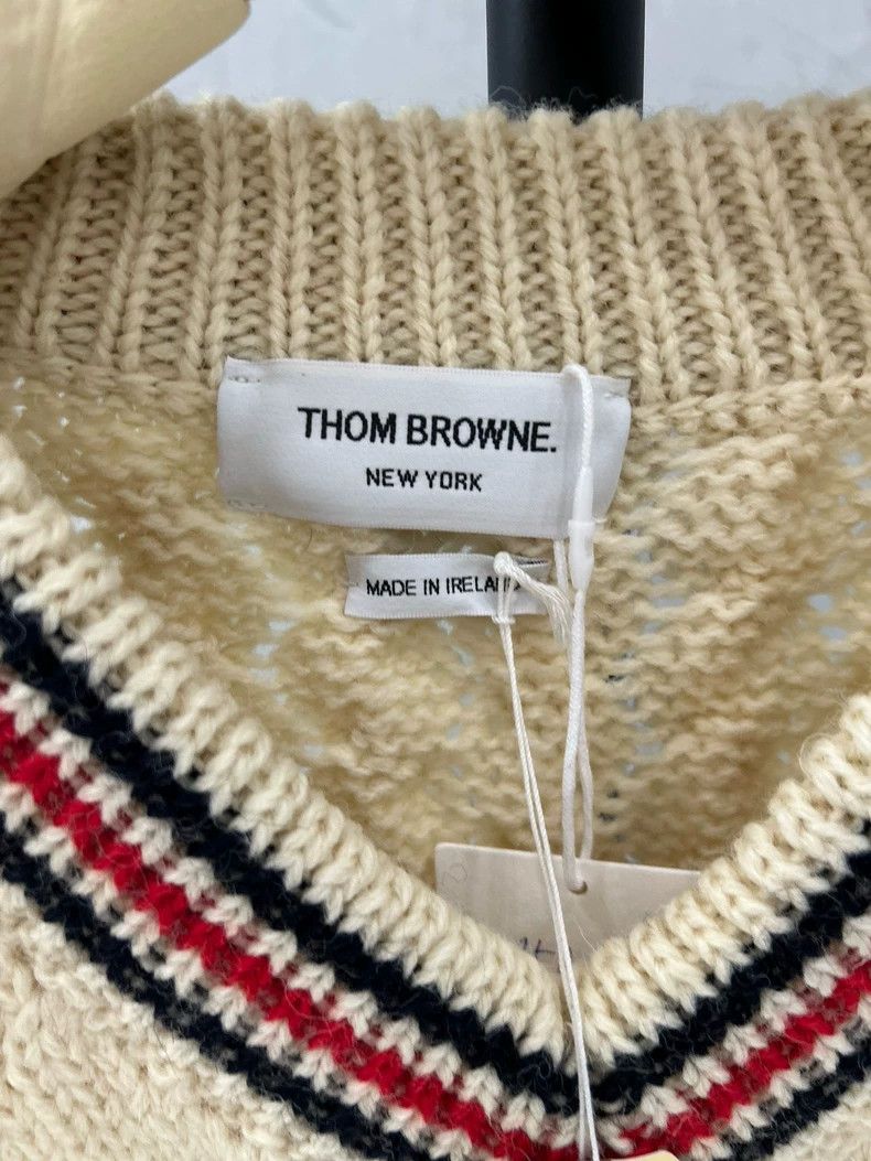 Thom Browne Thom Browne size1 Naval windproof wool knit jacket Size US S / EU 44-46 / 1 - 2 Thumbnail
