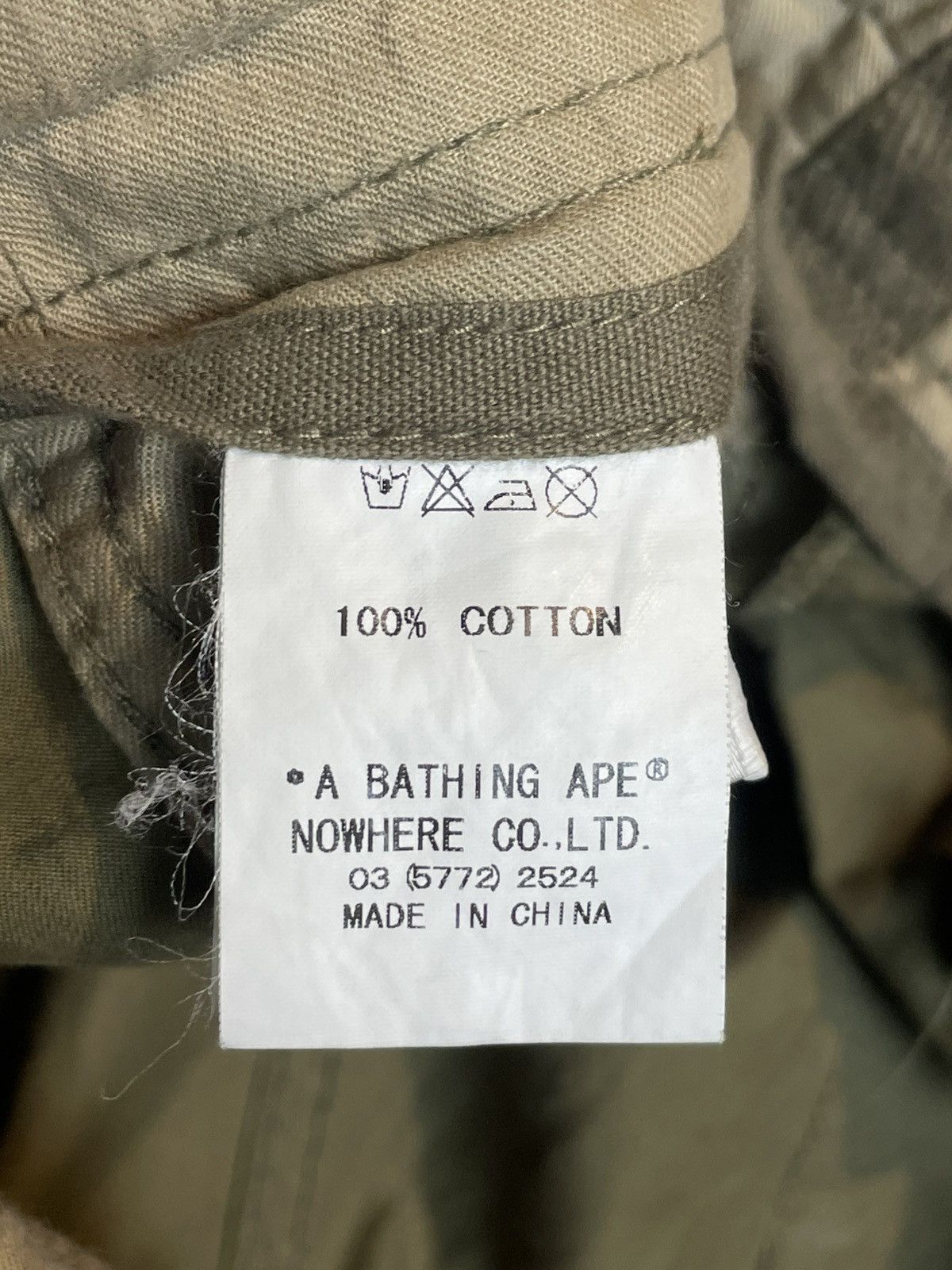 Bape Bathing Ape Cargo Pants (26) Size 31" - 14 Thumbnail
