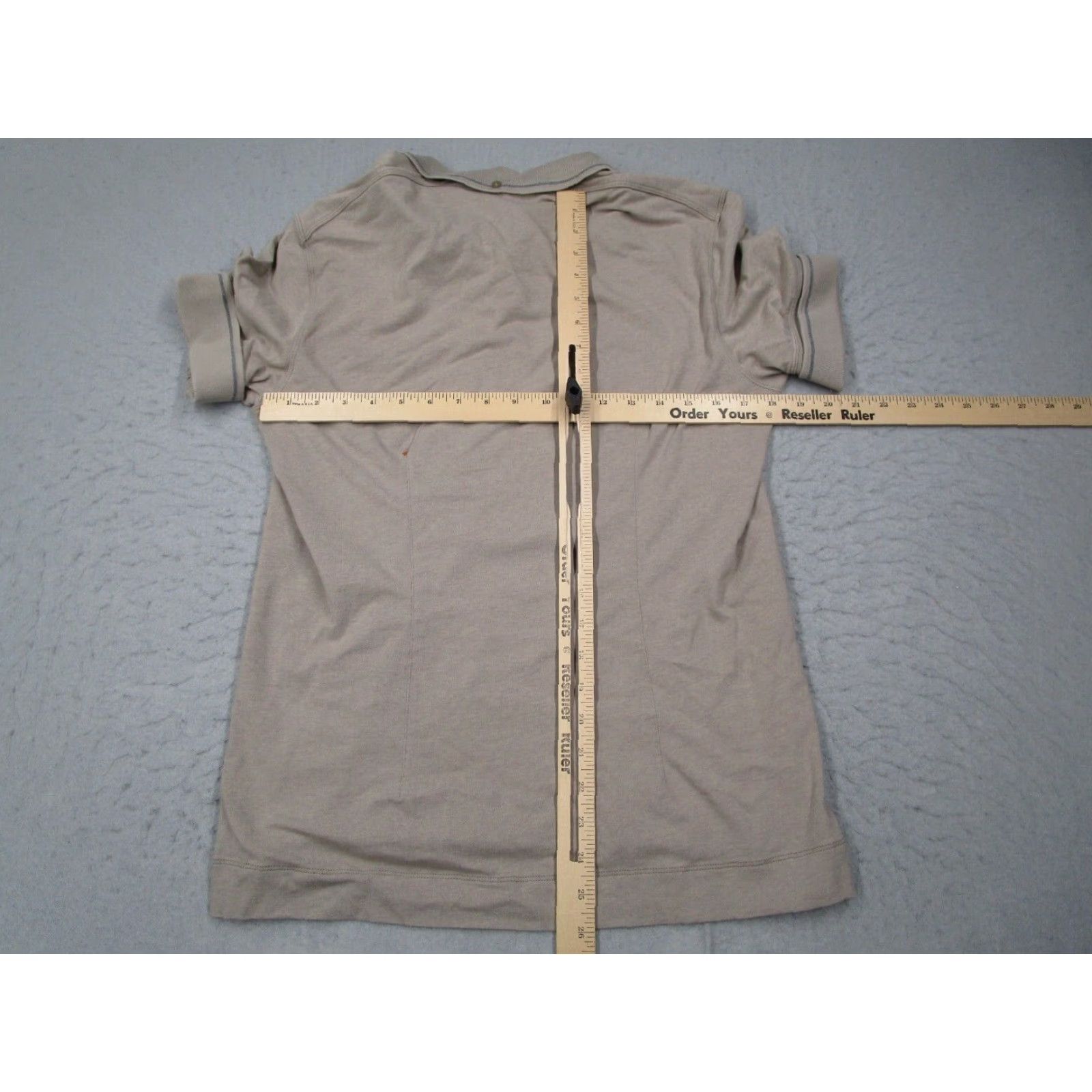 Vintage Kit Ace Polo Shirt Mens Small Beige Cashmere Cotton Blend Short Sleeve Casual Size US S / EU 44-46 / 1 - 4 Thumbnail
