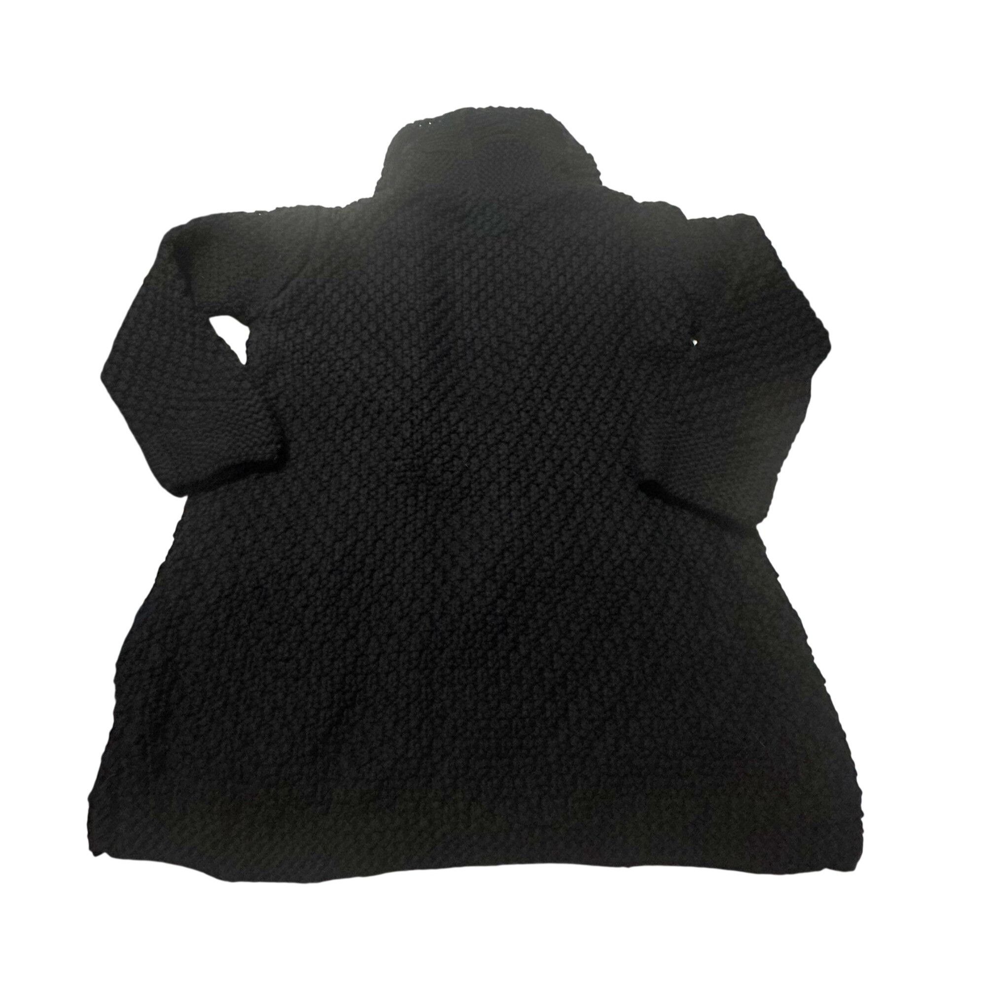 Prada Prada Archive 2010 Virgin Wool Shawl Collar Knit Belted Coat Size L / US 10 / IT 46 - 7 Thumbnail