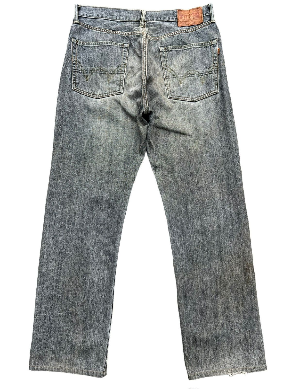 Edwin Vintage Edwin 505zx Selvedge Distressed Denim Jeans 36x31 Size US 36 / EU 52 - 3 Thumbnail