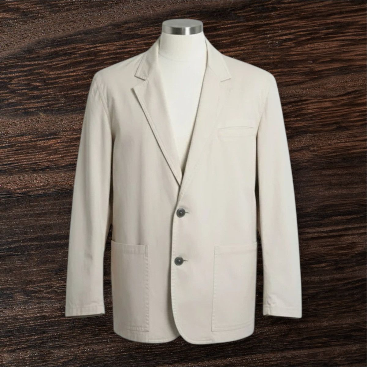 Valentino Giacca Blazer Valentino Uomo L | Beige Made in Italy Size 40R - 1 Thumbnail