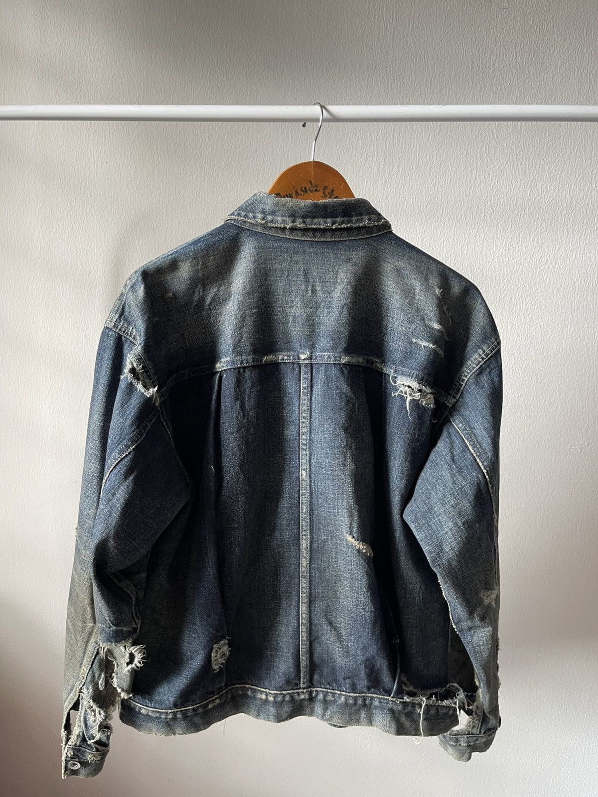 Neighborhood Sample Neighborhood Savage Type-1 Denim Jacket C1 Size US XL / EU 56 / 4 - 9 Thumbnail