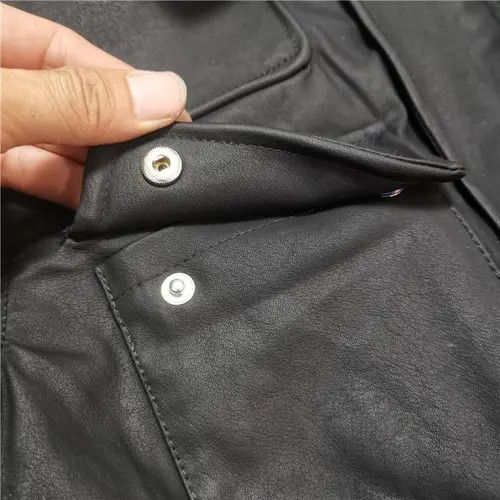 Japanese Brand Retro punk leather jacket Size US XL / EU 56 / 4 - 3 Thumbnail