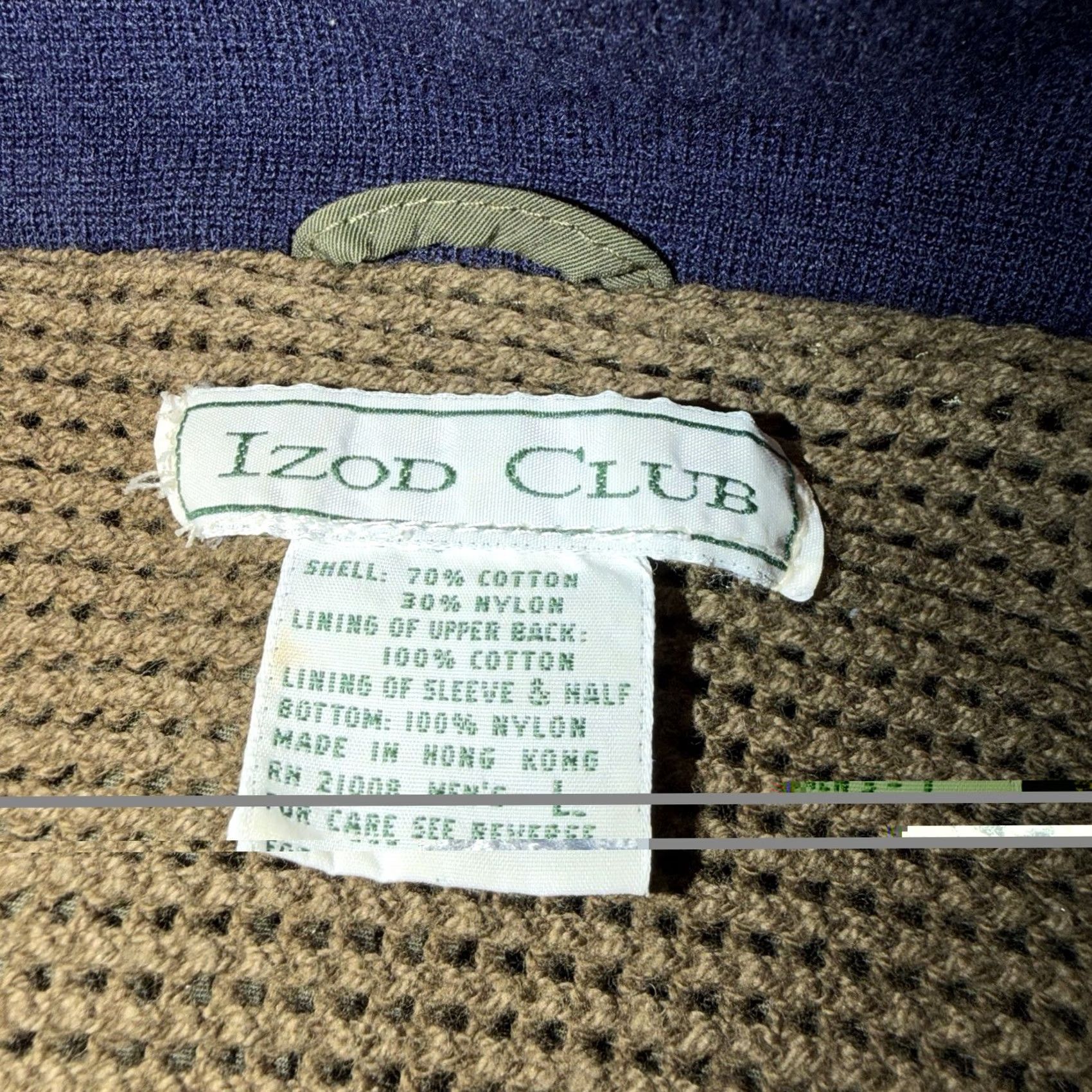 Izod VINTAGE Midwest IZOD Rolling Rock Jacket Mens L Green 1/4 Zip Size US L / EU 52-54 / 3 - 3 Thumbnail