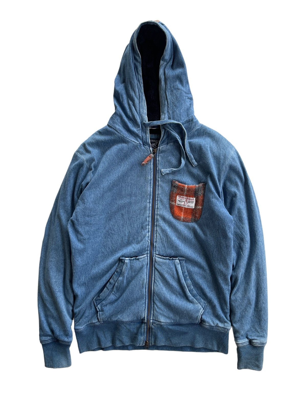 Harris Tweed Rusty X Harris Tweed Hoodies Sweater Size US L / EU 52-54 / 3 - 1 Thumbnail