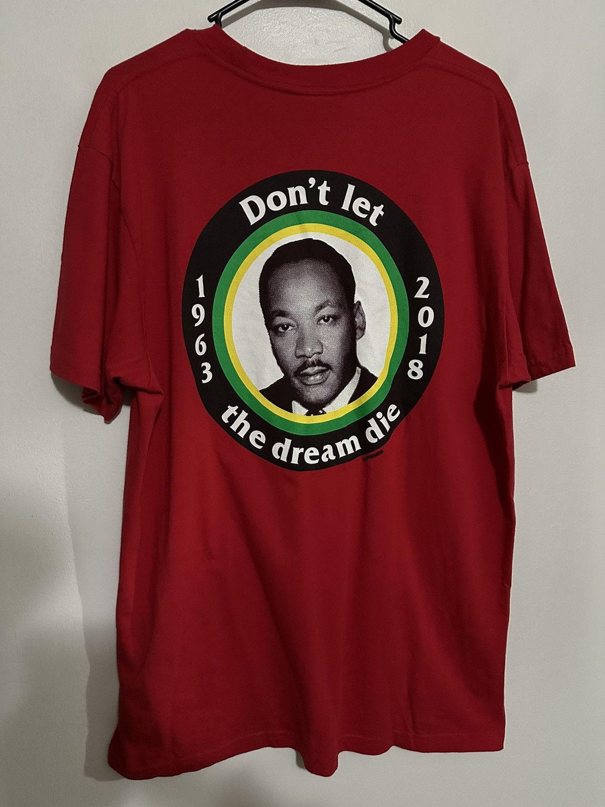 Supreme Supreme MLK Don’t Let The Dream Die Tee Size US L / EU 52-54 / 3 - 1 Thumbnail