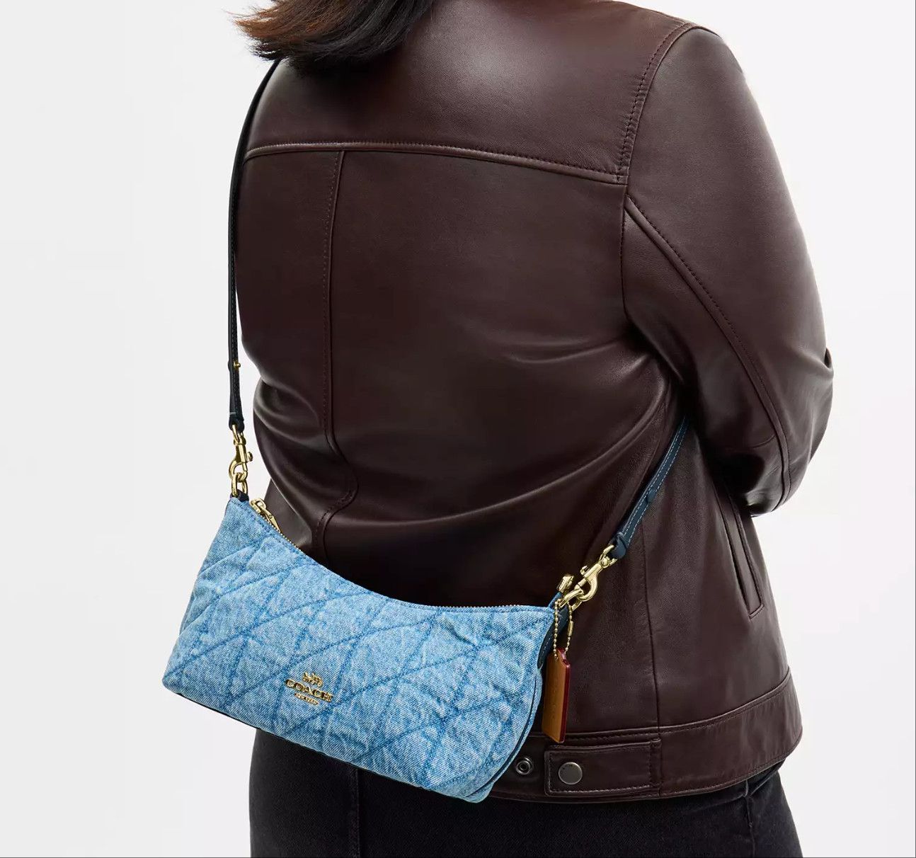 Coach Caitlin Shoulder Bag With Quilting CDZ89 Size ONE SIZE - 7 Thumbnail