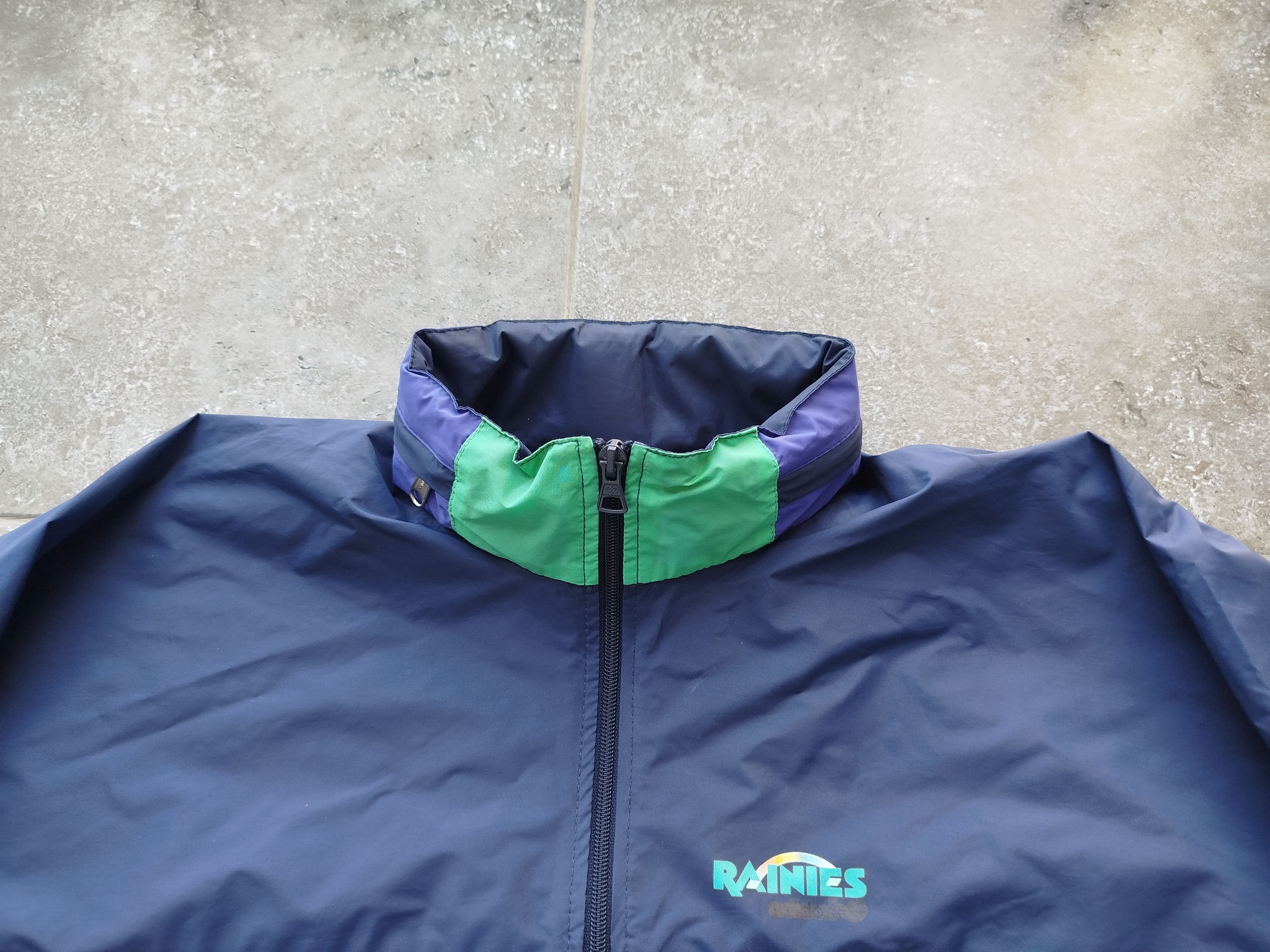 Adidas Adidas Rainies Jacket Windbreaker Vintage 90s Size US M / EU 48-50 / 2 - 3 Thumbnail