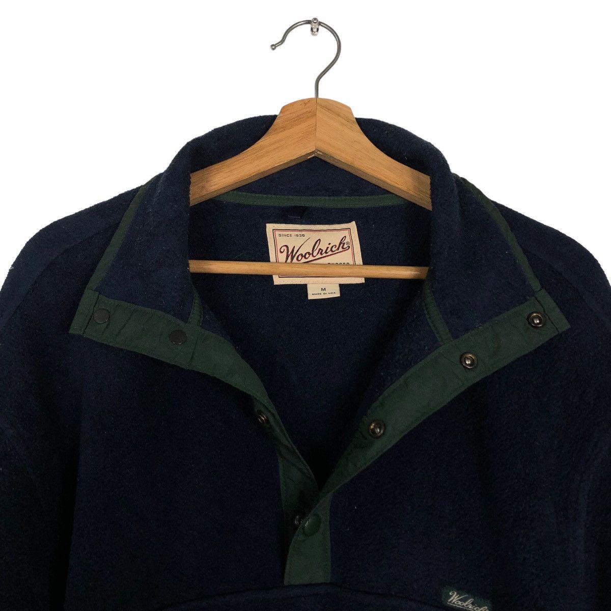 Woolrich Woolen Mills 🔥90’s Pull Over Fleece Jacket Woolrich Polartec Japan Size US M / EU 48-50 / 2 - 8 Thumbnail