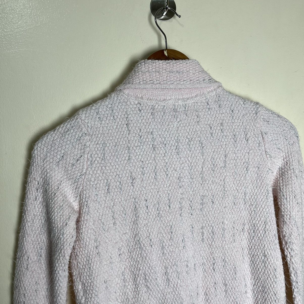 Self-Portrait Self-Portrait Melange Knit Tweed Cardigan Size S / US 4 / IT 40 - 18 Thumbnail