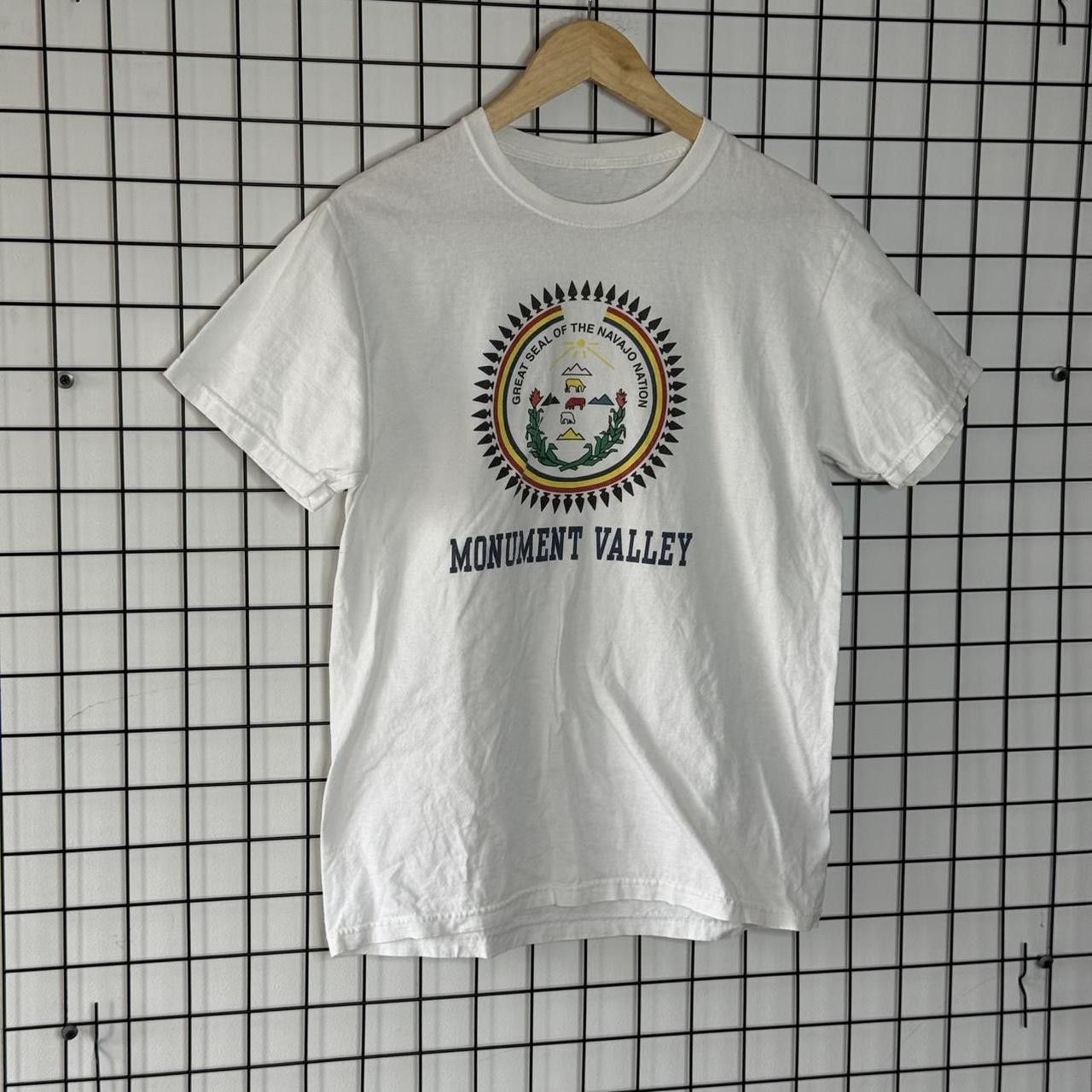 Vintage Monument Valley Vintage T shirt Spellout 90s Size US M / EU 48-50 / 2 - 2 Thumbnail