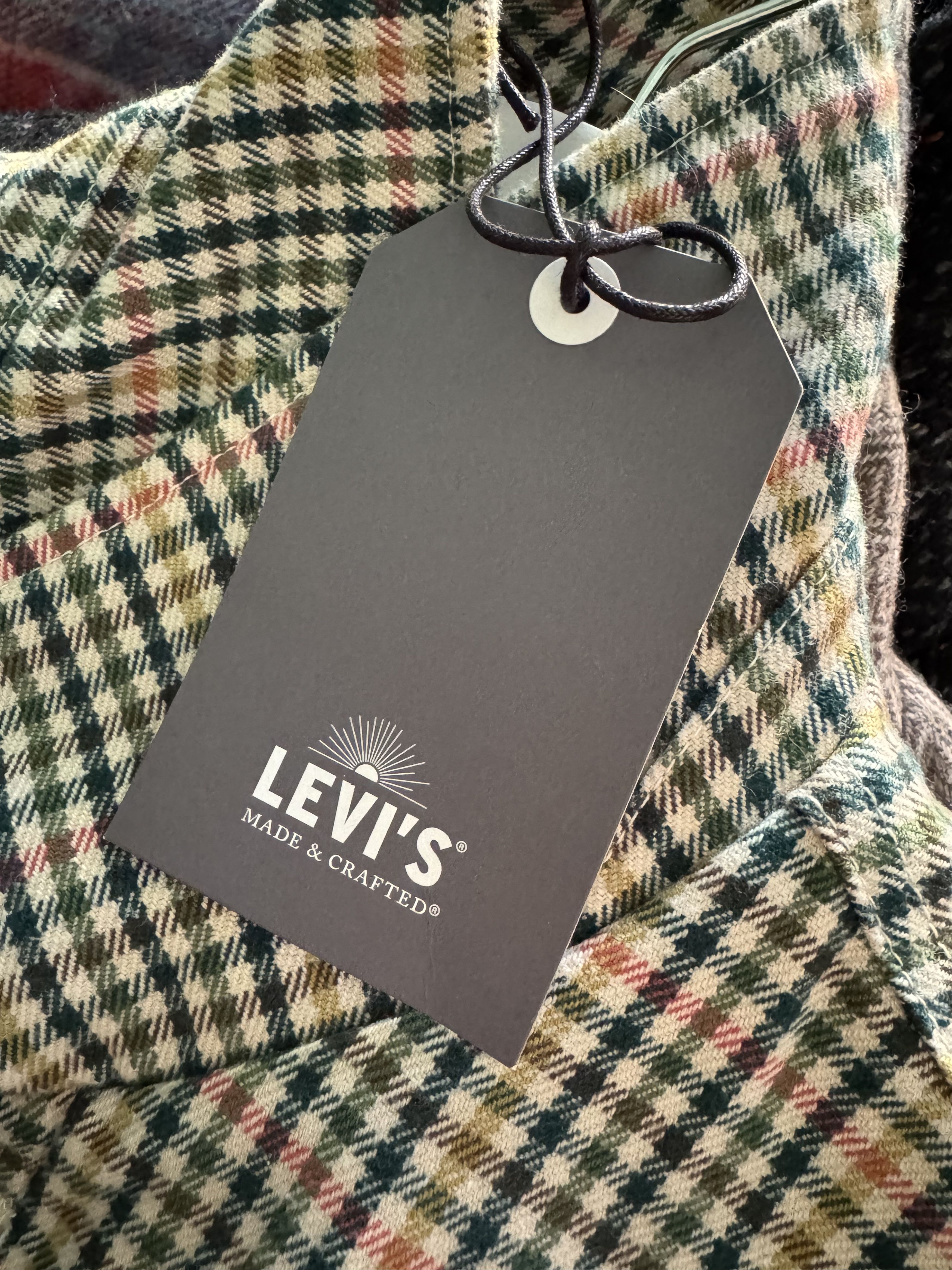 Levi's Made & Crafted Levi’s Made & Crafted Quilted Sherpa Plaid Long Coat BNWT Size US S / EU 44-46 / 1 - 17 Thumbnail