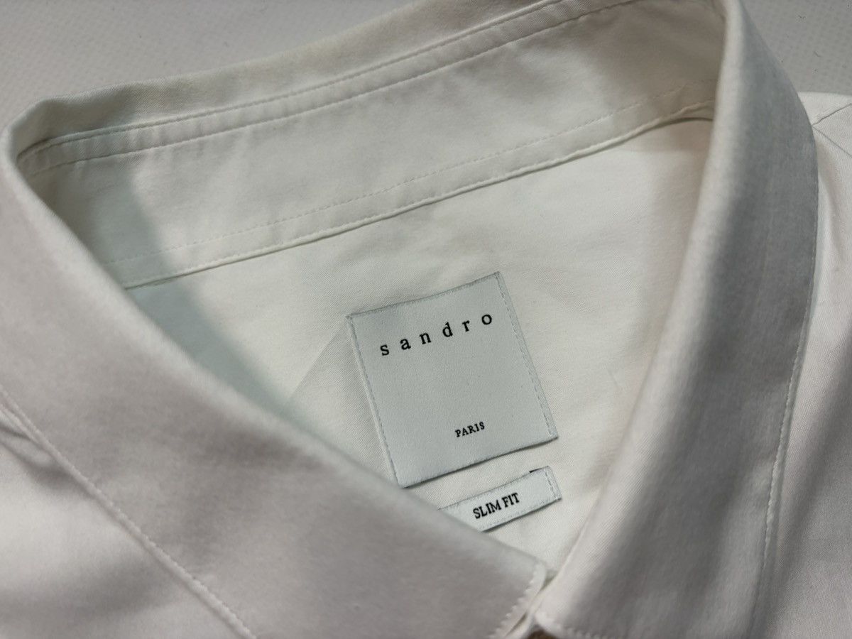 Sandro Sandro classic shirts Slim Fit Size US XL / EU 56 / 4 - 9 Thumbnail