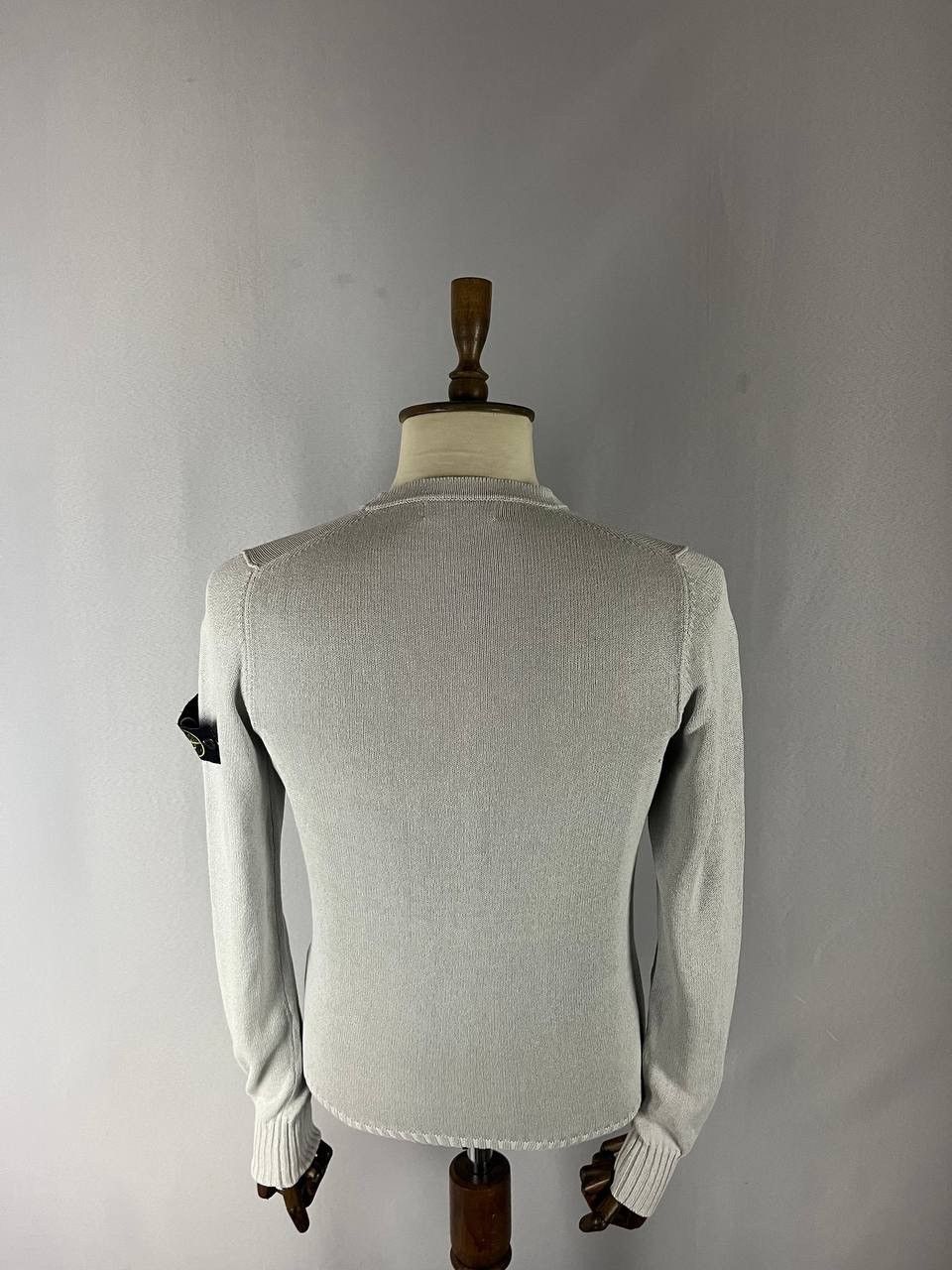 Stone Island Stone Island Sweater Grey Viscose Size US S / EU 44-46 / 1 - 8 Thumbnail