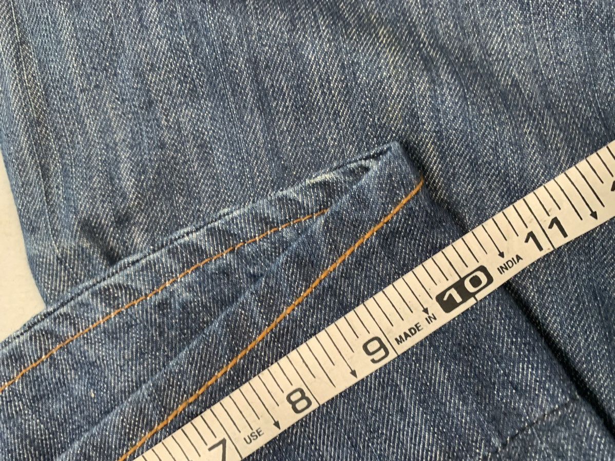 Japanese Brand Vintage Evisu inspired emboridered denim Size US 34 / EU 50 - 14 Thumbnail