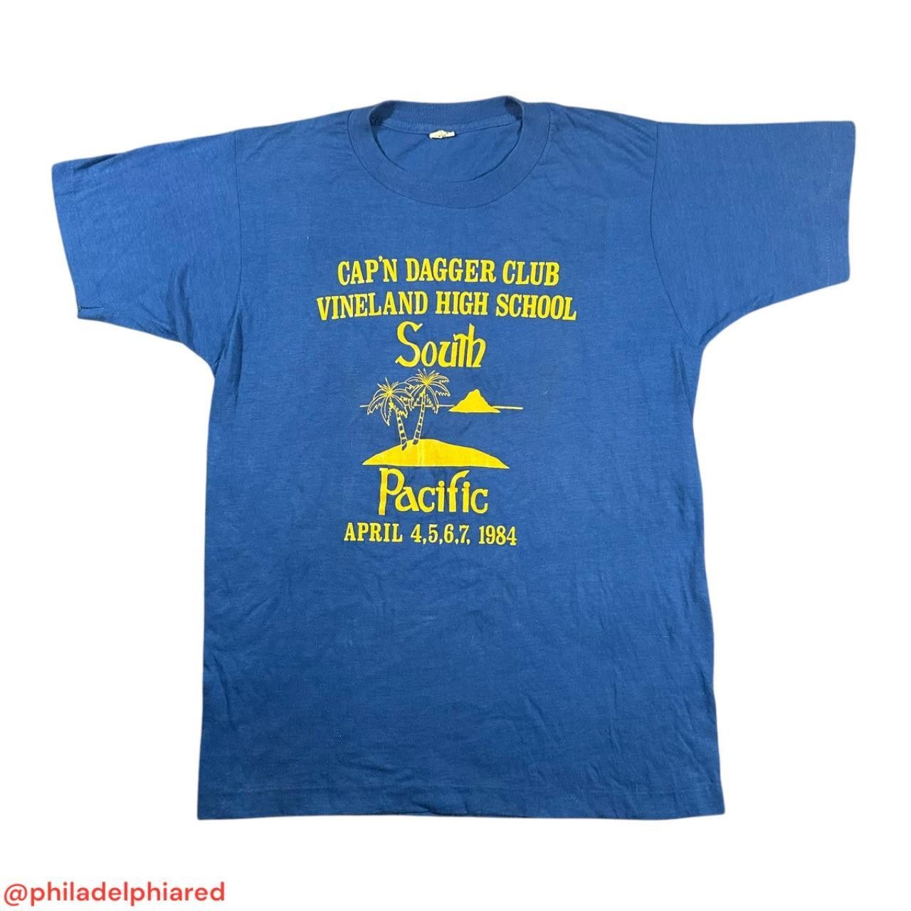 Other Vintage 1980s Vineland High School South Pacifict-shirt Size US S / EU 44-46 / 1 - 1 Thumbnail