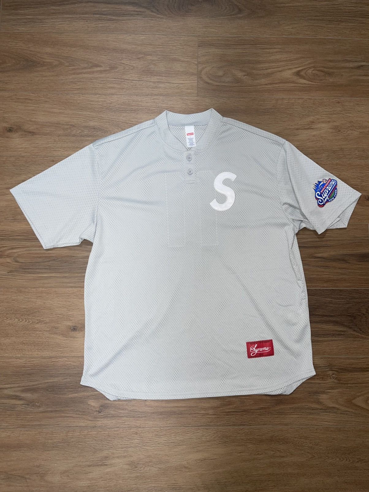 Supreme S Logo Baseball Henley ショップ /