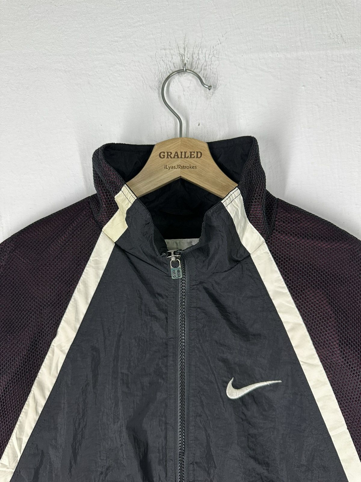 Nike × Vintage Vintage Nike Windbreaker Jacket Size US L / EU 52-54 / 3 - 5 Thumbnail